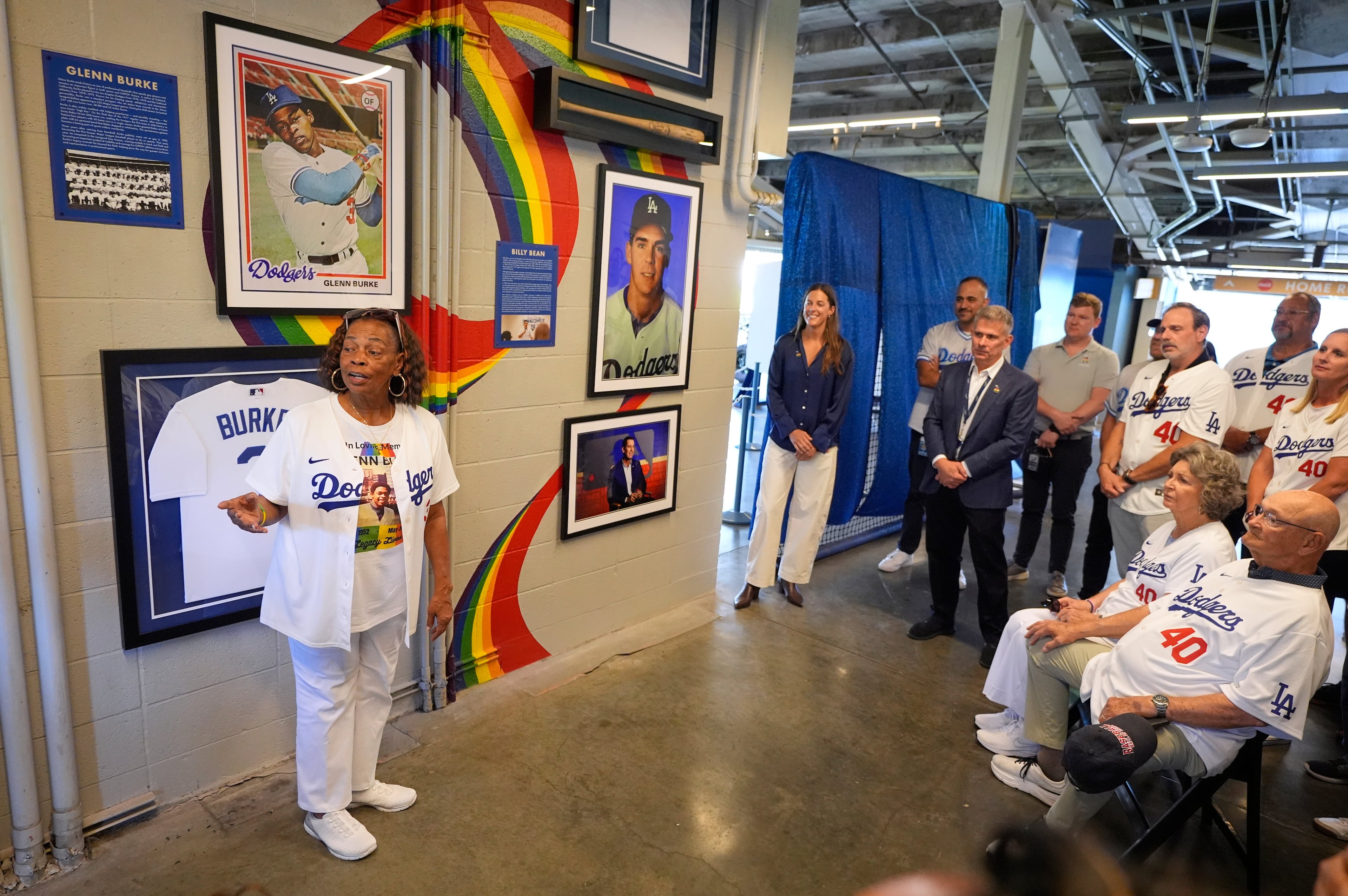 Dodgers Gay Pride Honor Baseball