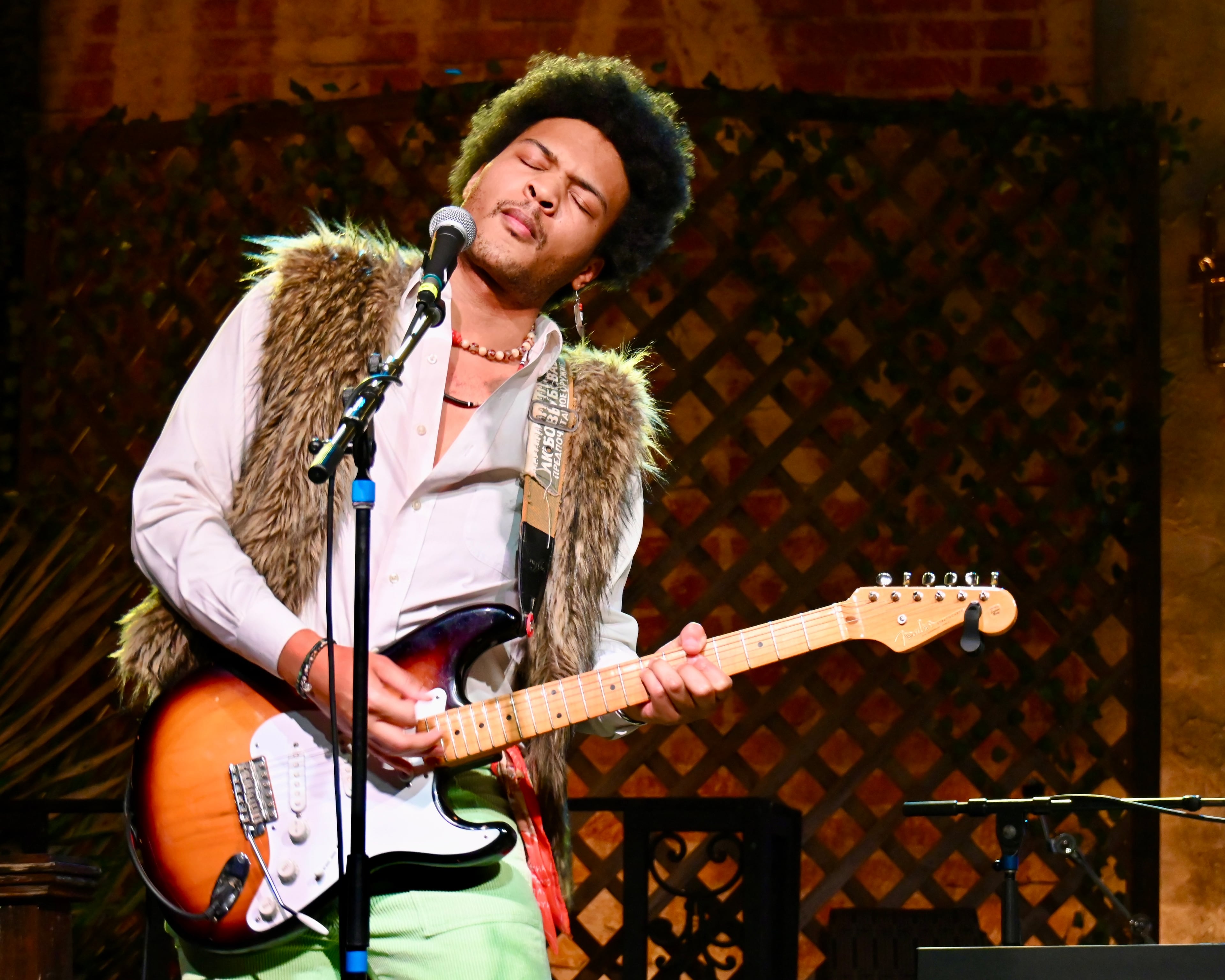 Buddy Red, whose real name is Messiah Harris, is the oldest son of rapper T.I. At 26, Red is charting new territory for his family: being a blues-rock musician with a lot of soul. (Courtesy of Kim Reed)