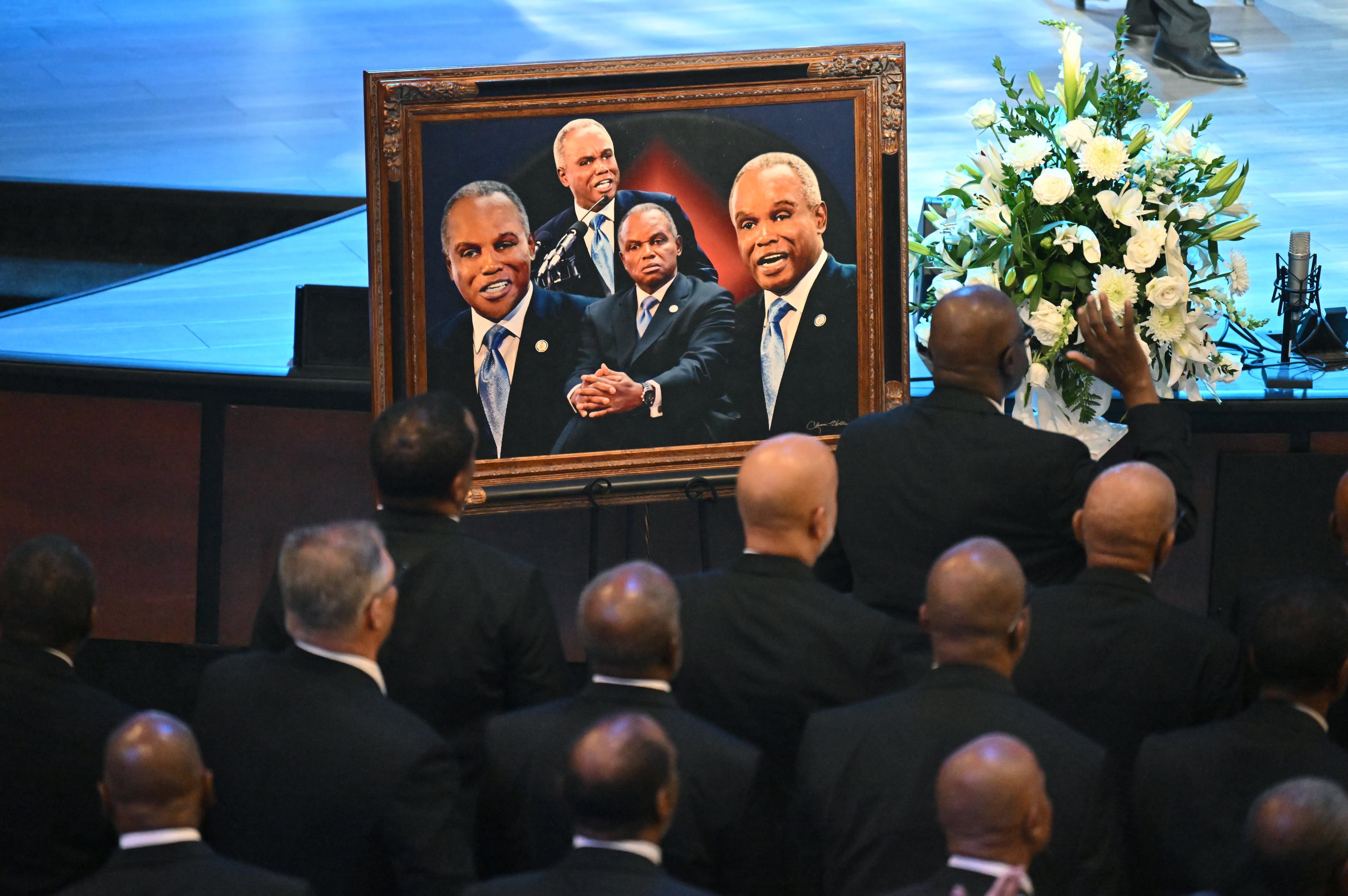 David Scott funeral