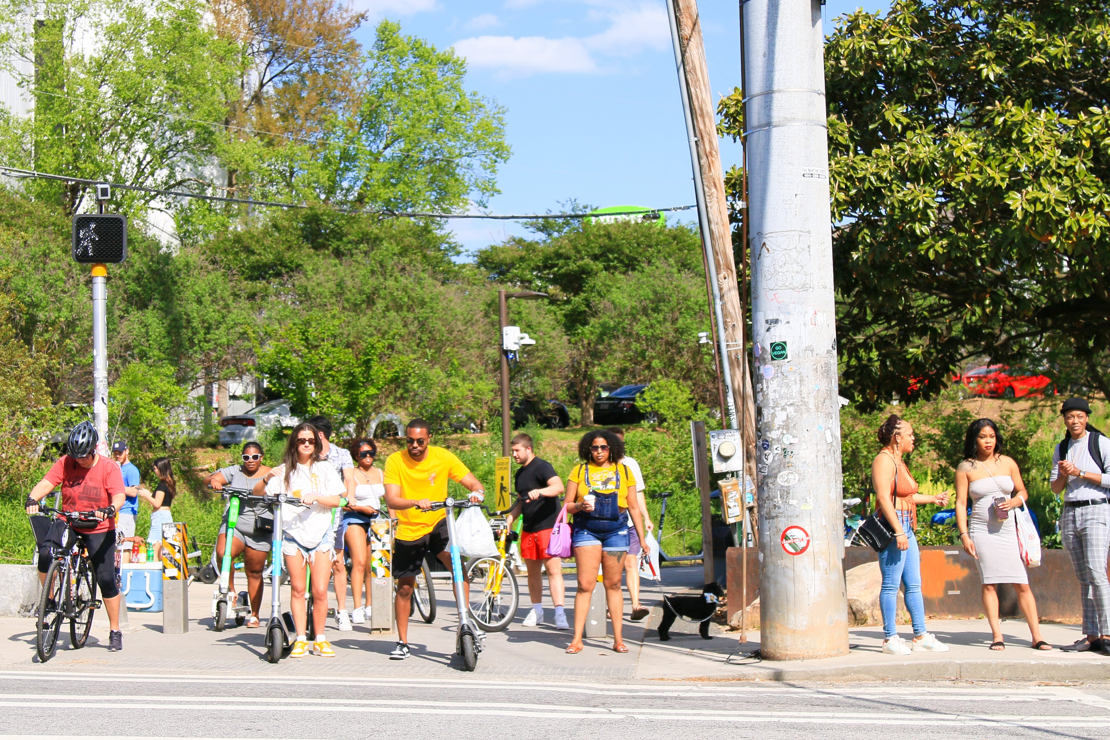 Beltline Eastside Trail in Old Fourth Ward on May 2, 2022