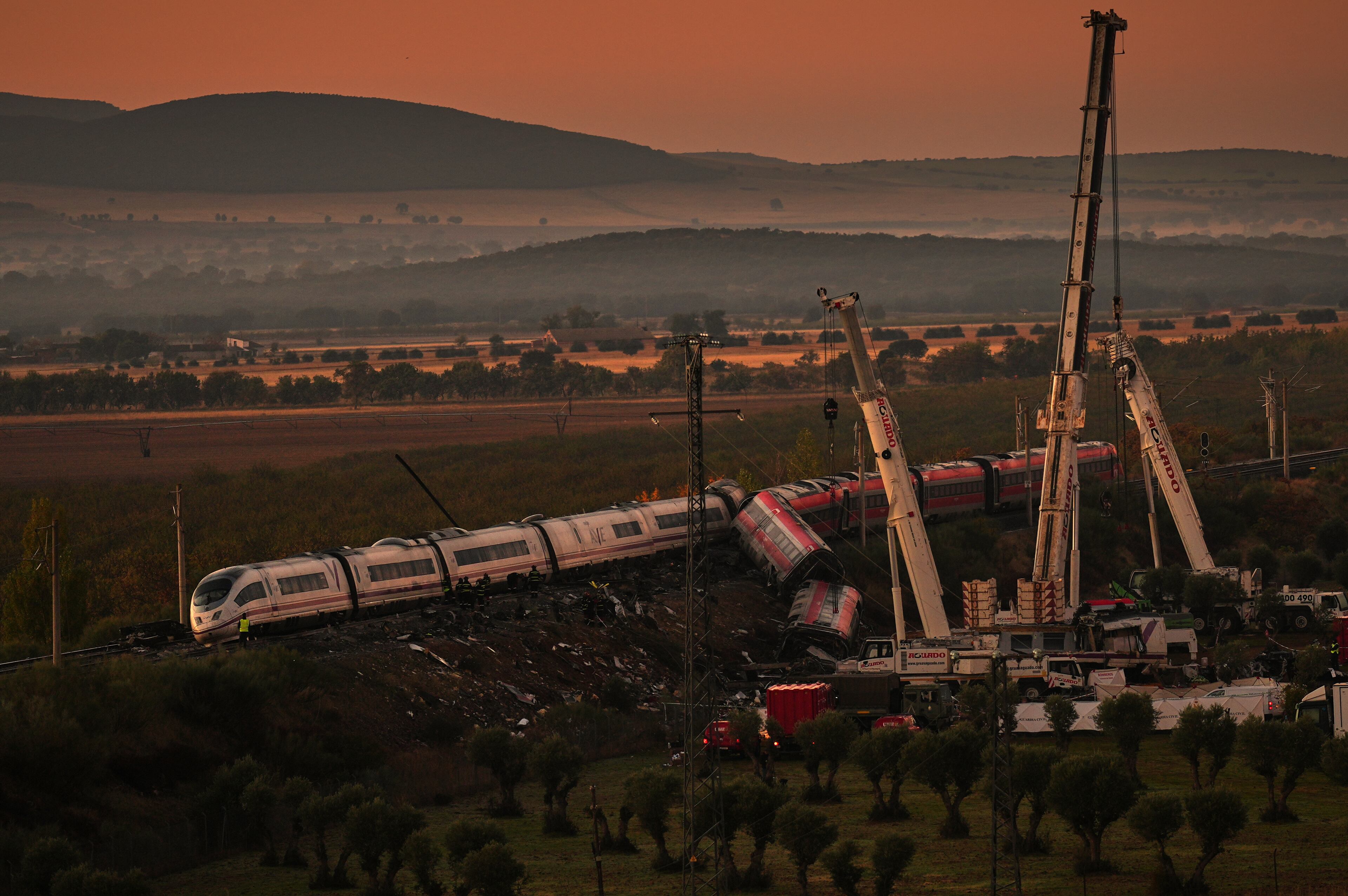APTOPIX Spain Train Crash