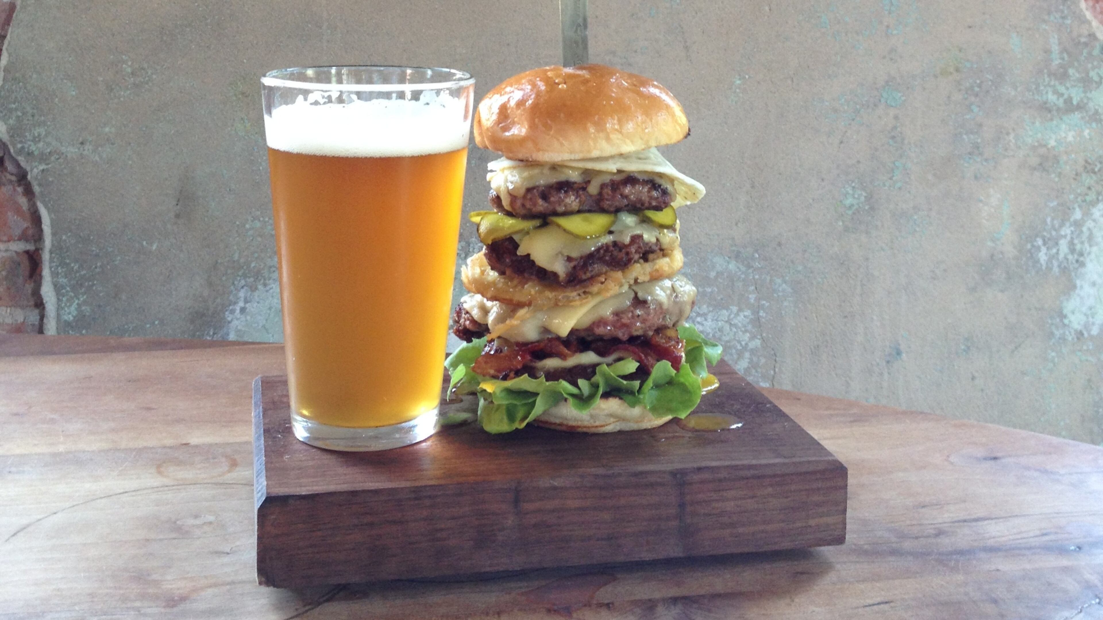 Parish's Monster burger