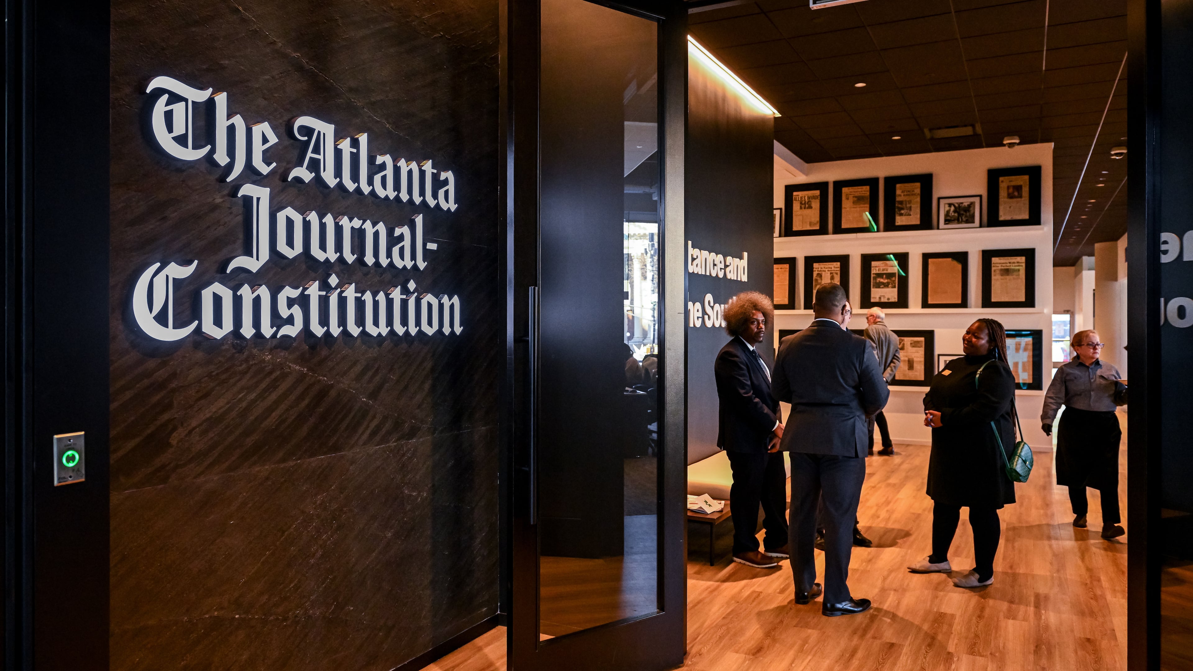 The Atlanta Journal-Constitution returned to the city with offices in Midtown after years in the suburbs. (AJC staff)