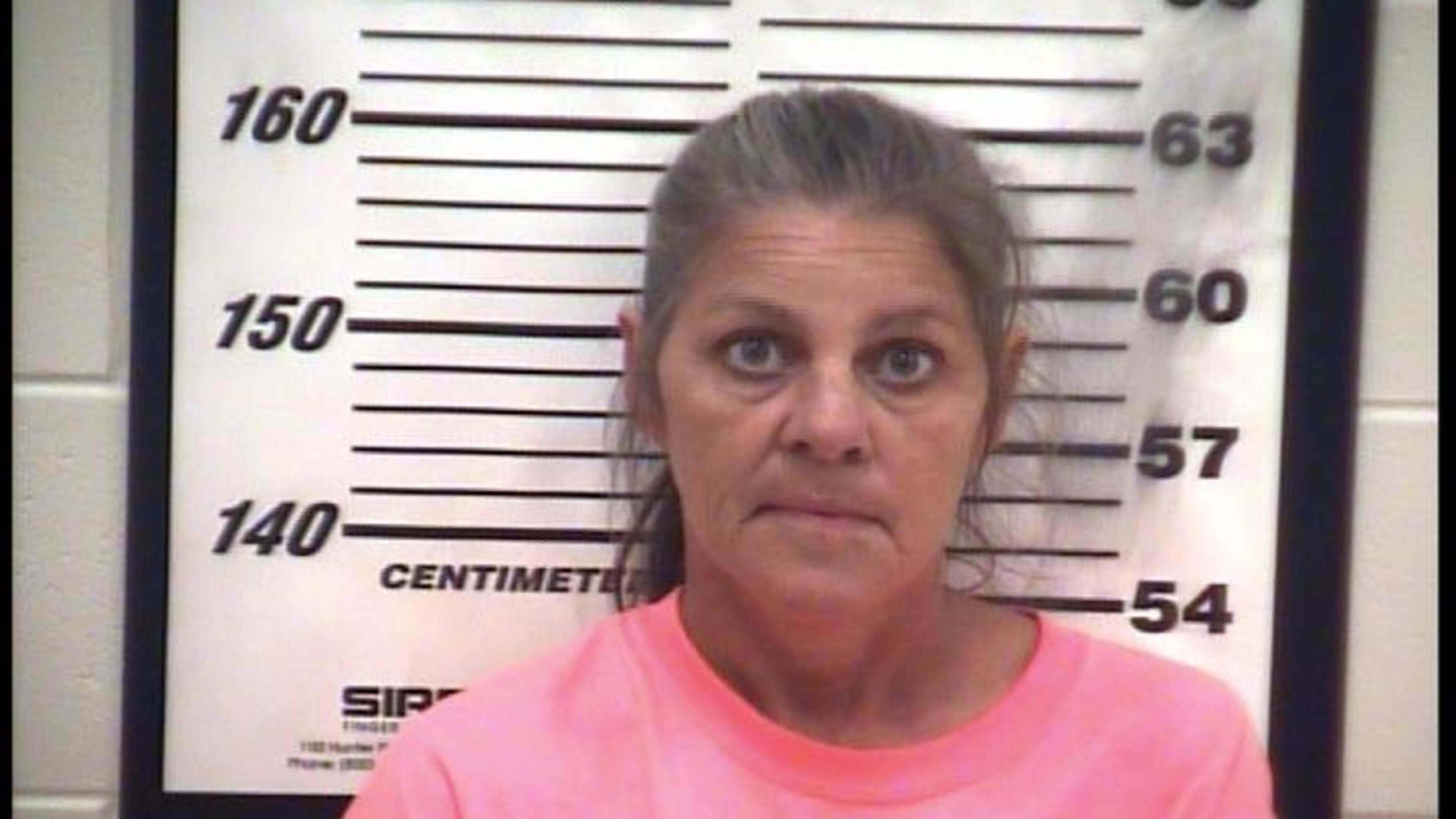 Sherry Dorenne Moore Thomas, 50, is accused of running her car into her ex-husband’s truck and threatening to kill another woman. (Credit: Coffee County Sheriff’s Office)