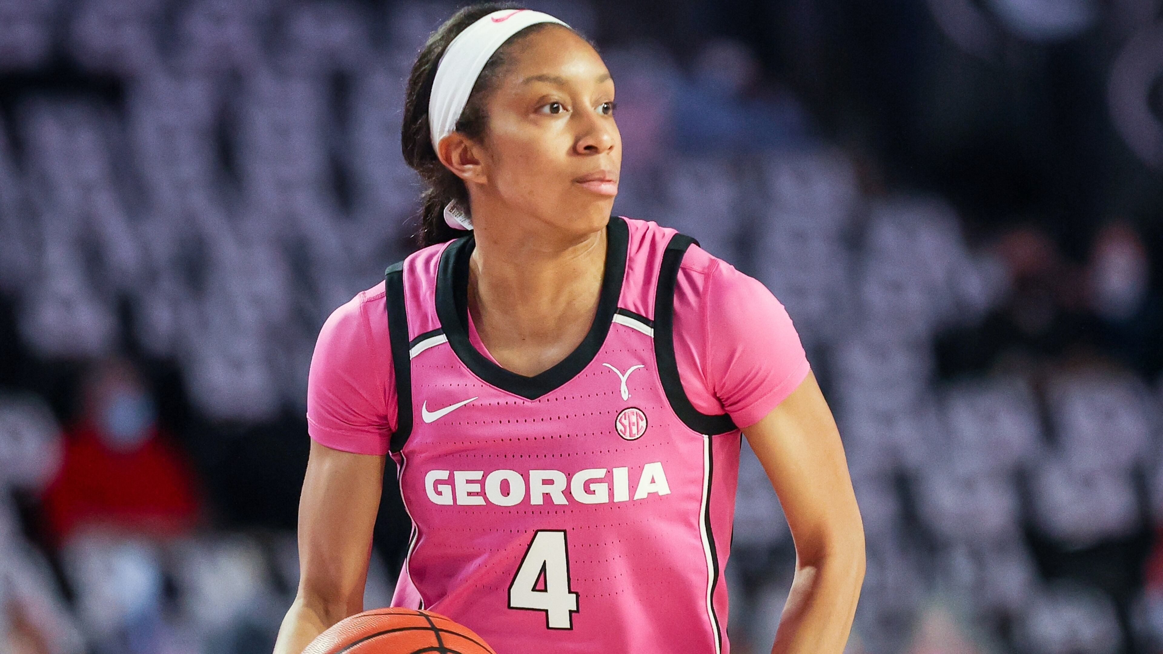 Georgia's Mikayla Coombs scored 14. File photo by Chamberlain Smith / UGA Athletics