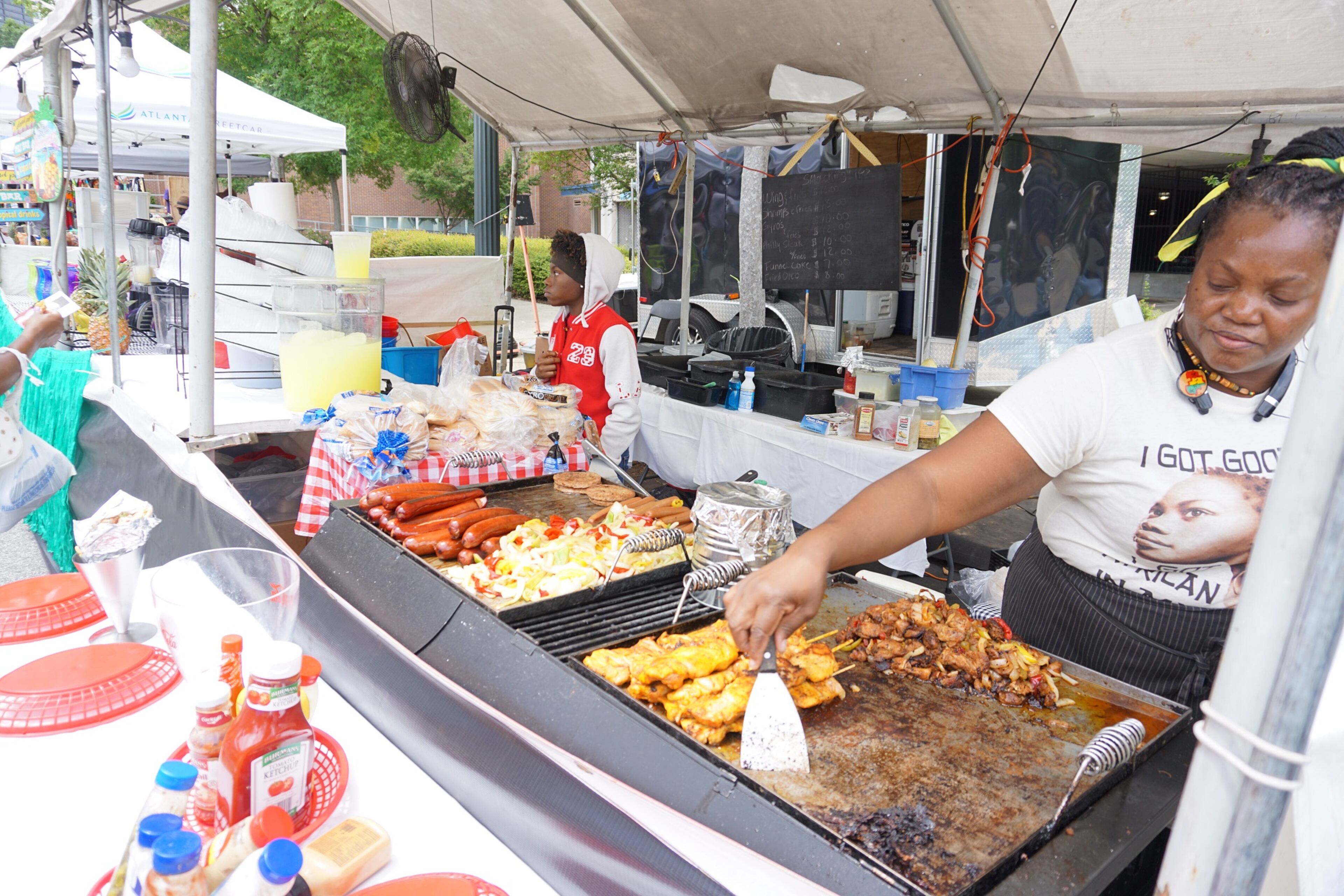 At the 2017 Sweet Auburn Springfest, hundreds of Atlantans came out to enjoy local food and live music at the multi-block event happening this weekend, May 13-14.