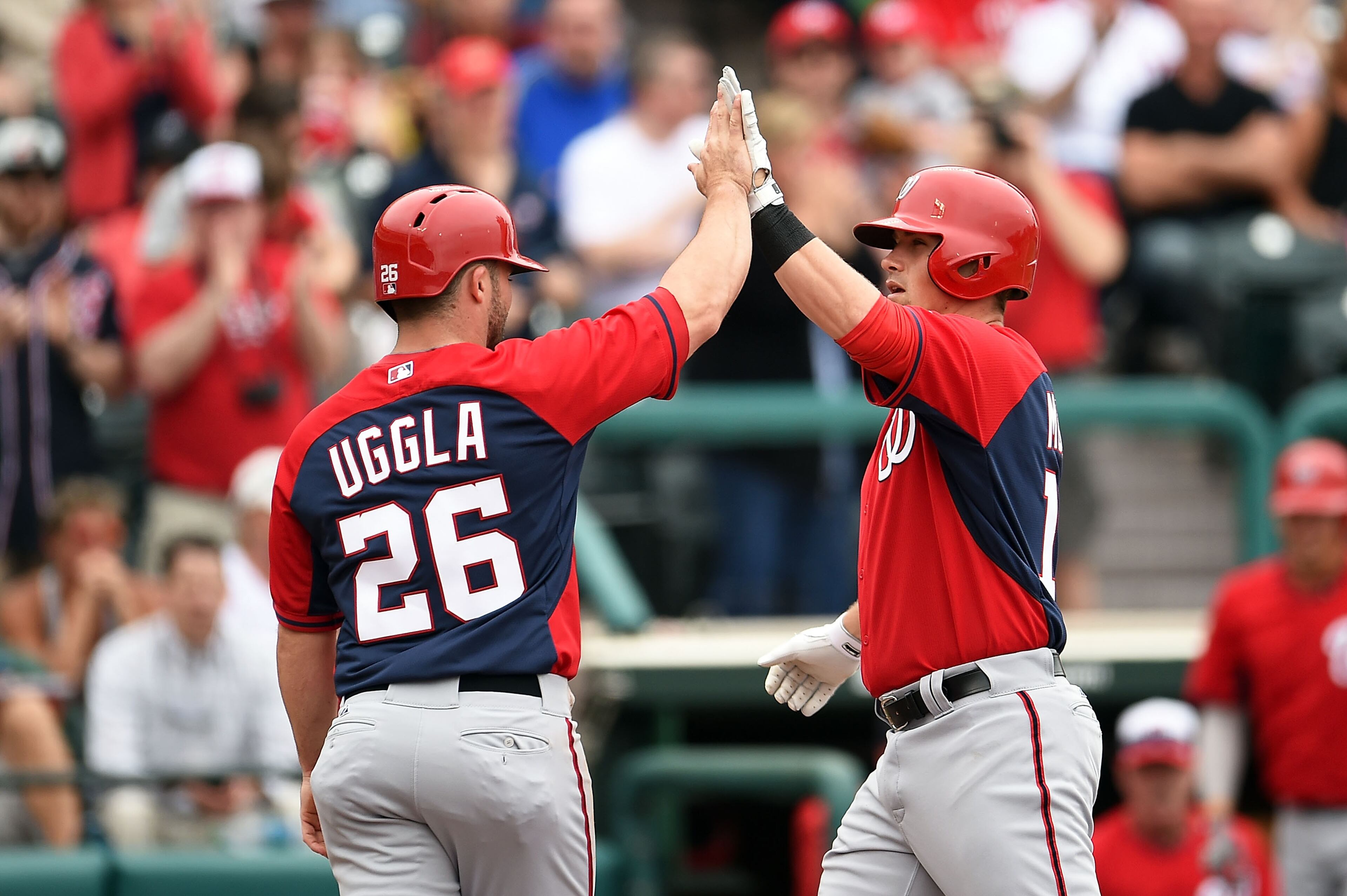 Uggla has nine hits in 29 at-bats. (Photo by Stacy Revere/Getty Images)