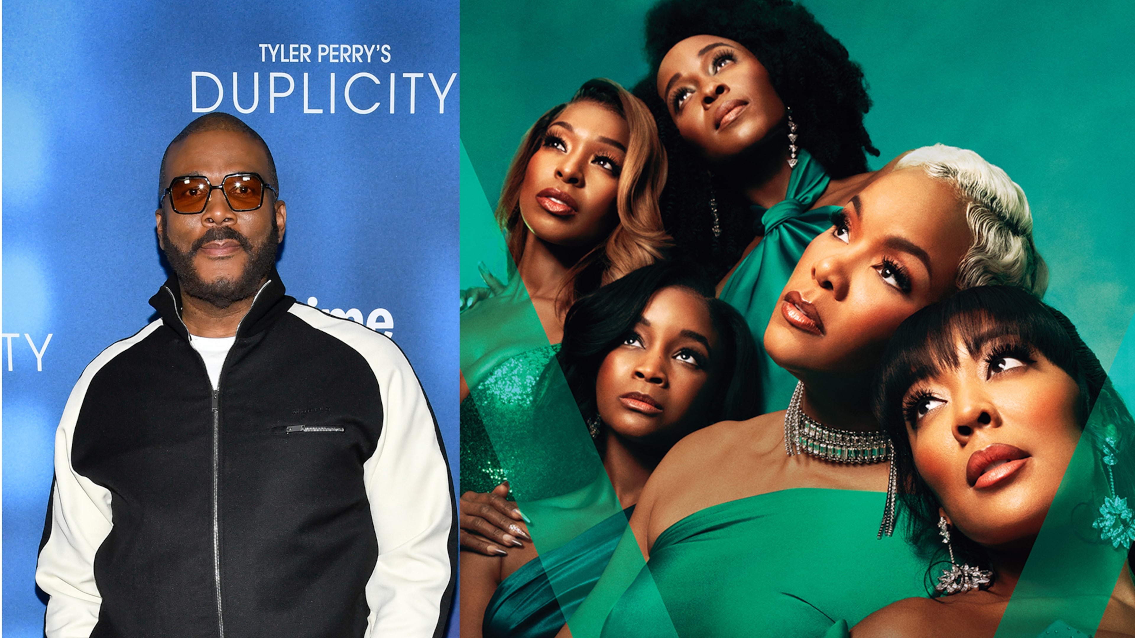 Tyler Perry's latest TV series is BET+'s "Divorced Sistas," which is in the same universe as "Sistas" but with an all-new cast. AP/BET+
