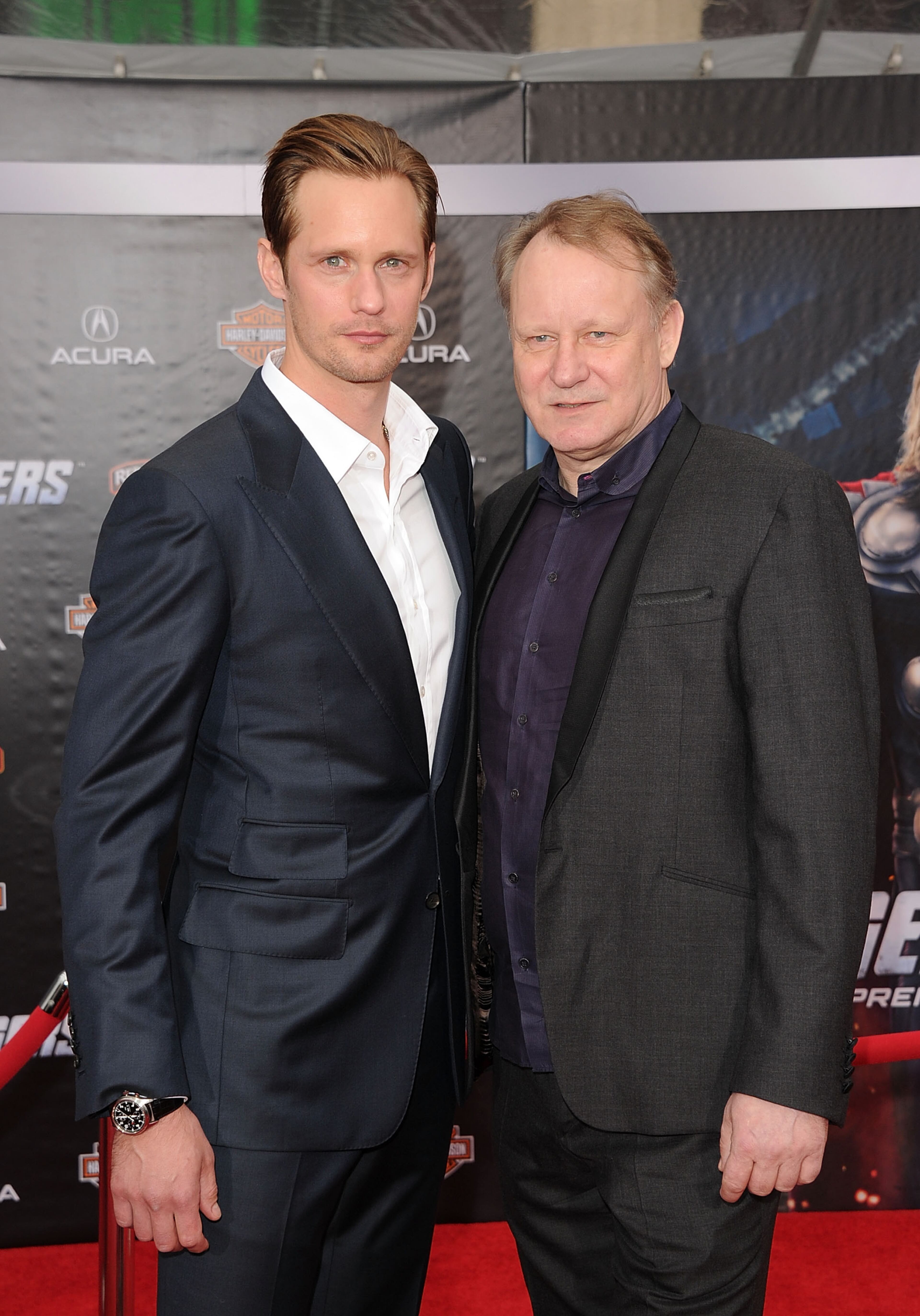 "Good Will Hunting" actor Stellan Skarsgard is father to "True Blood" actor Alexander Skarsgard and actors Gustaf and Bill.