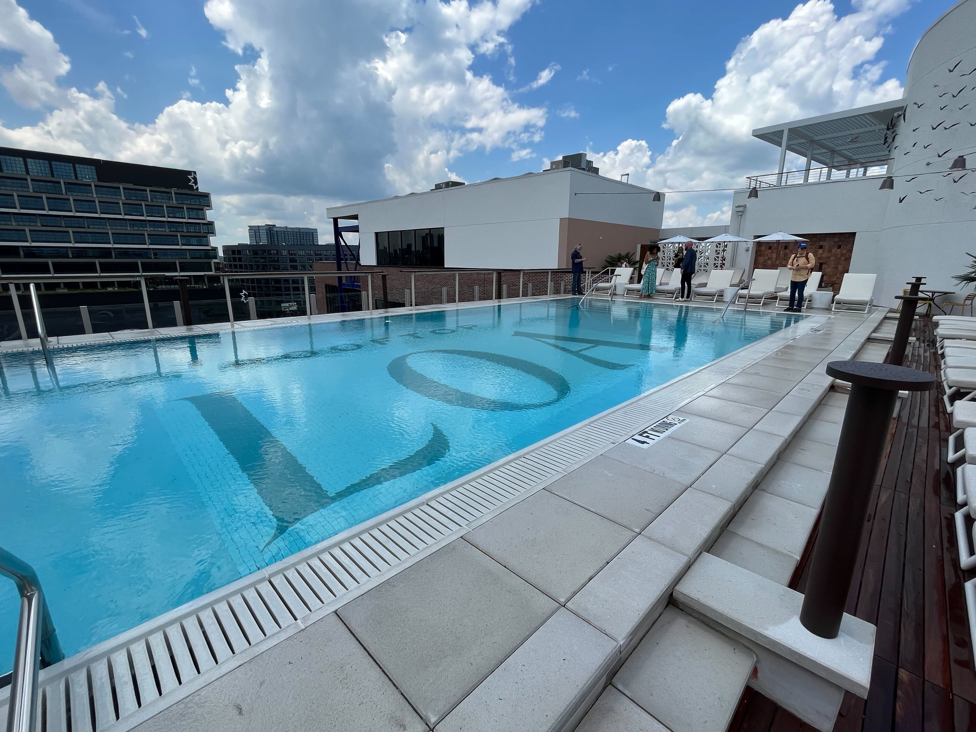 Rooftop L.O.A. pool (Credit: Vicky Ro)