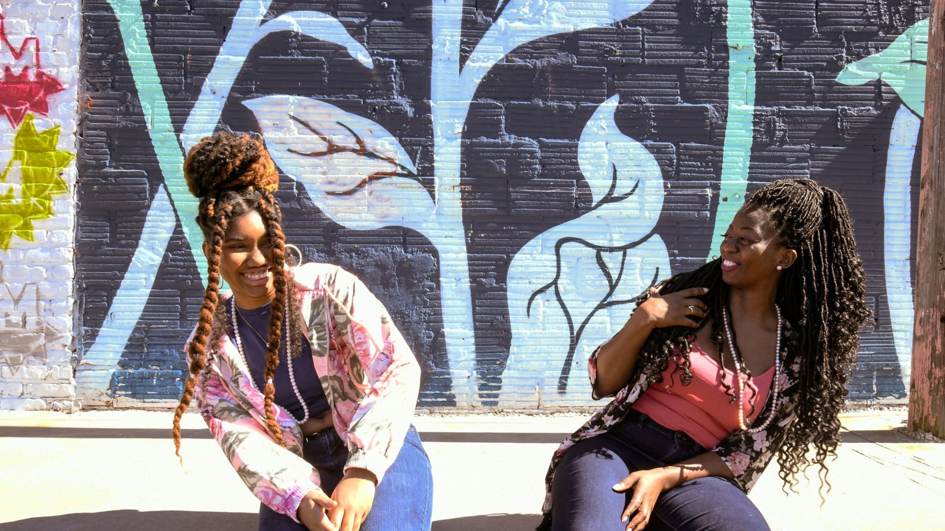 Gloria Kilanko (right) has been matched with her Little Sister Aniyah (left) since September 2014 and the two have a sibling-like relationship. They were chosen as the female 2021 Bigs and Littles of the Year of the Big Brothers Big Sisters of Metro Atlanta. Courtesy of BBBS of Metro Atlanta