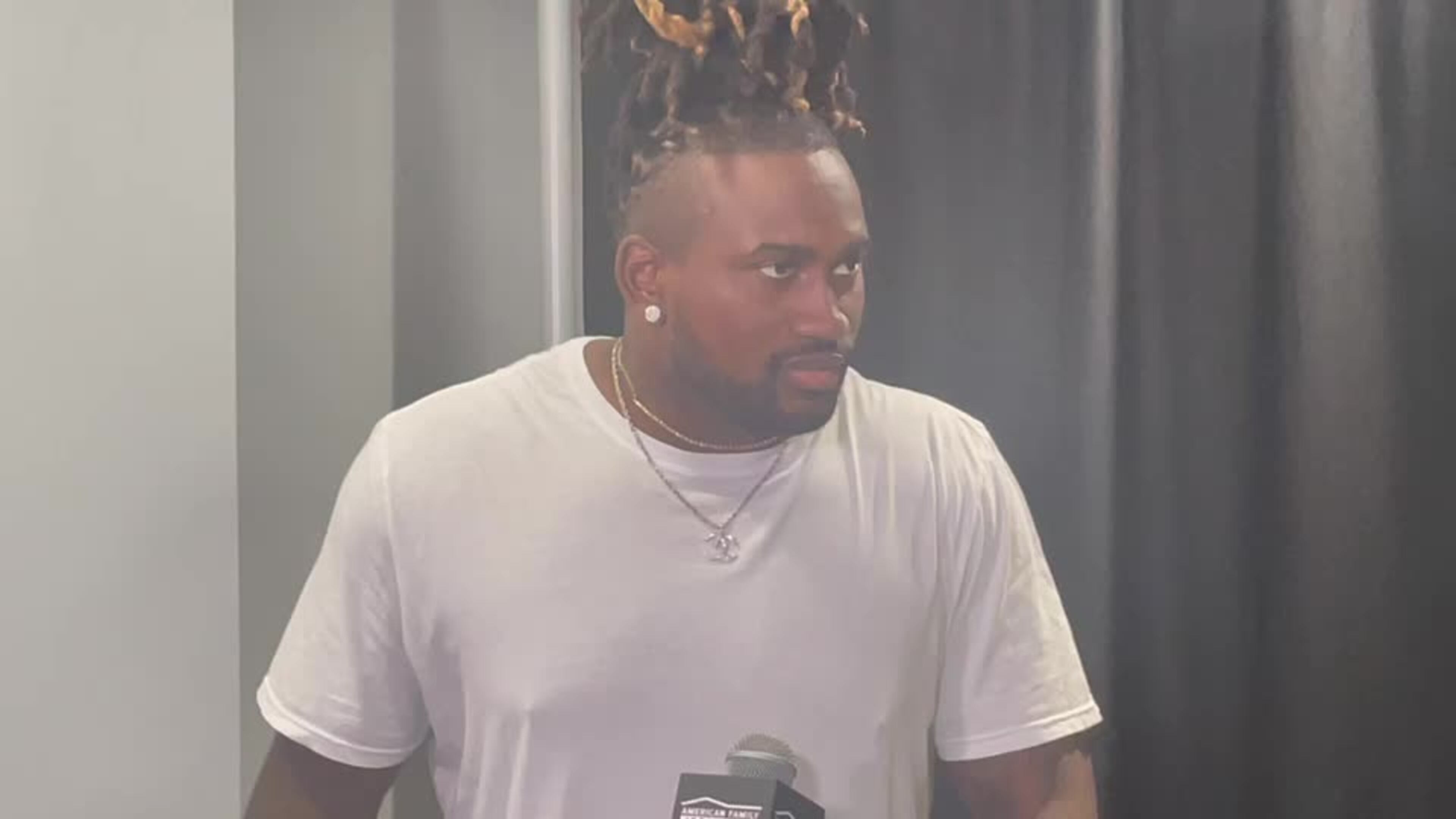 The running back spoke after the Falcons' 30-17 loss to the Buccaneers on Sunday.