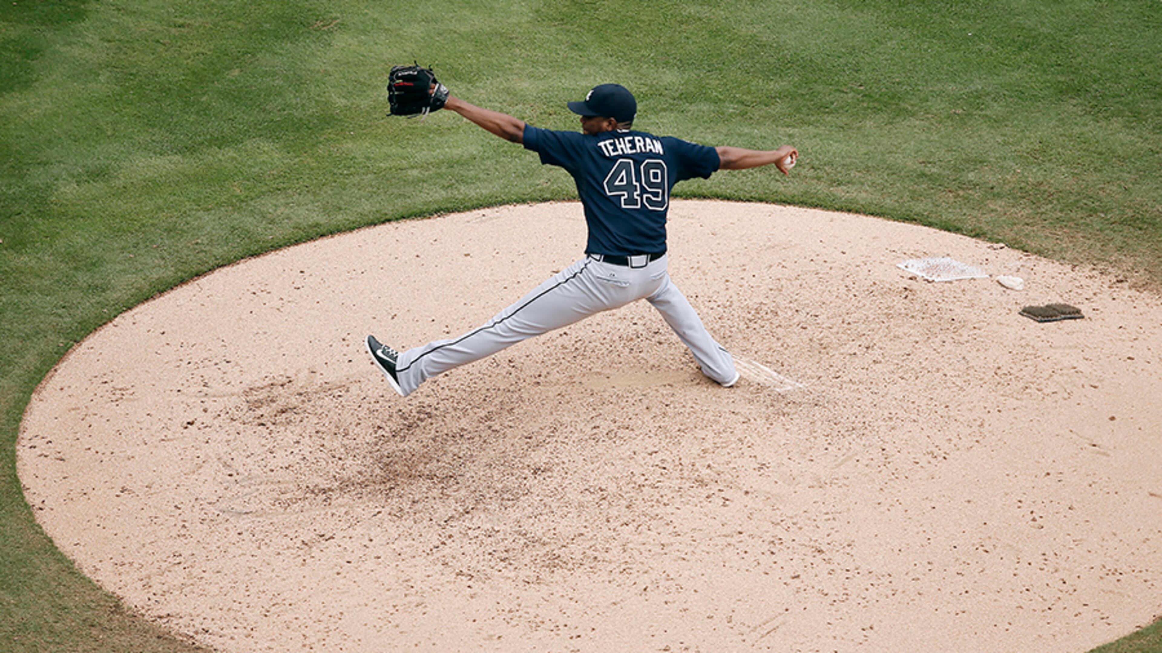 Braves starter Julioe Teheran is 13-12 despite a 2.89 ERA in 31 starts.