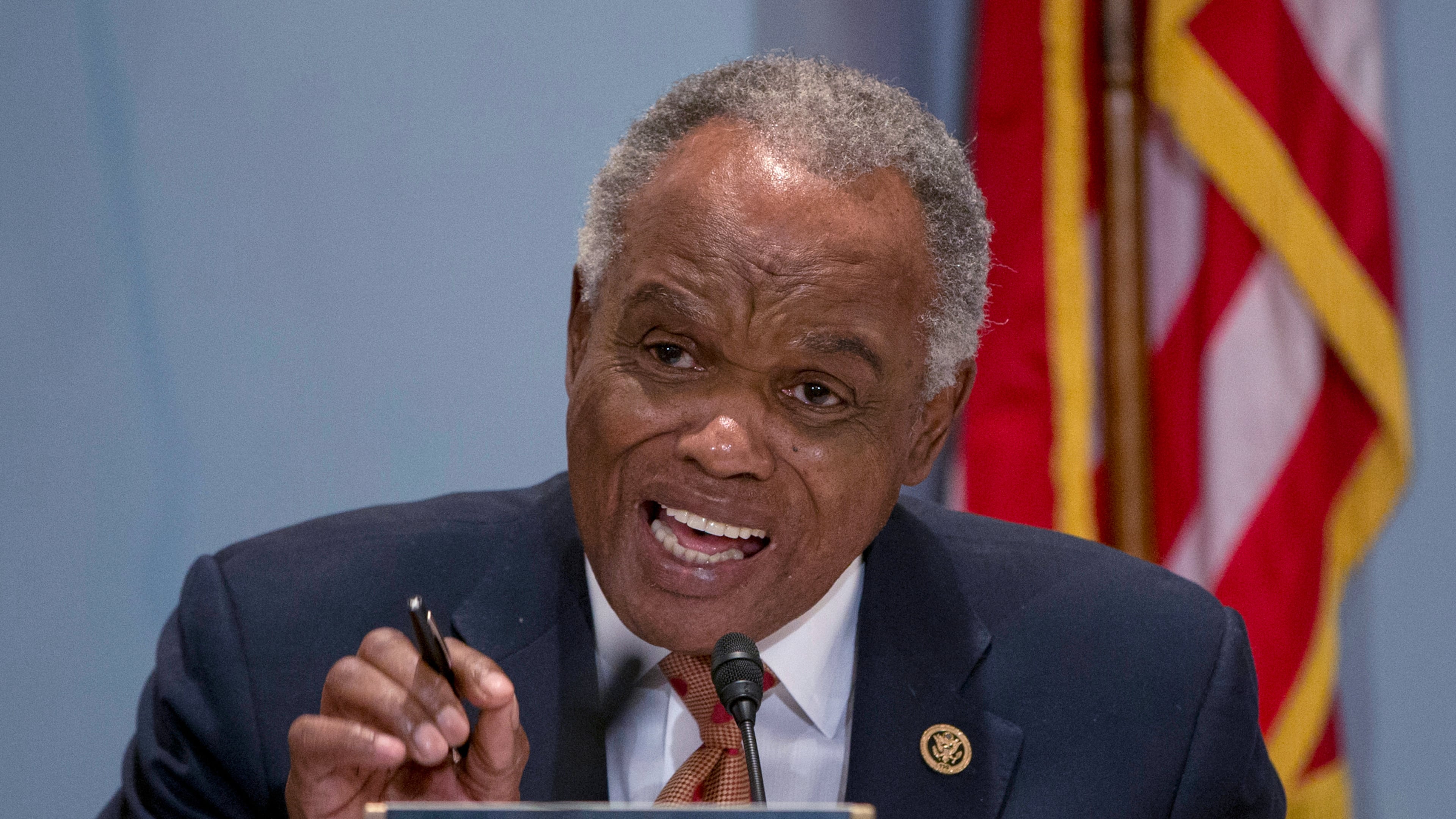 Rep. David Scott, D-Ga., was "one of Georgia’s longest-serving voices in Washington D.C. and a tireless advocate for the people he served,' Atlanta Mayor Andre Dickens said. (Carolyn Kaster/AP 2015)