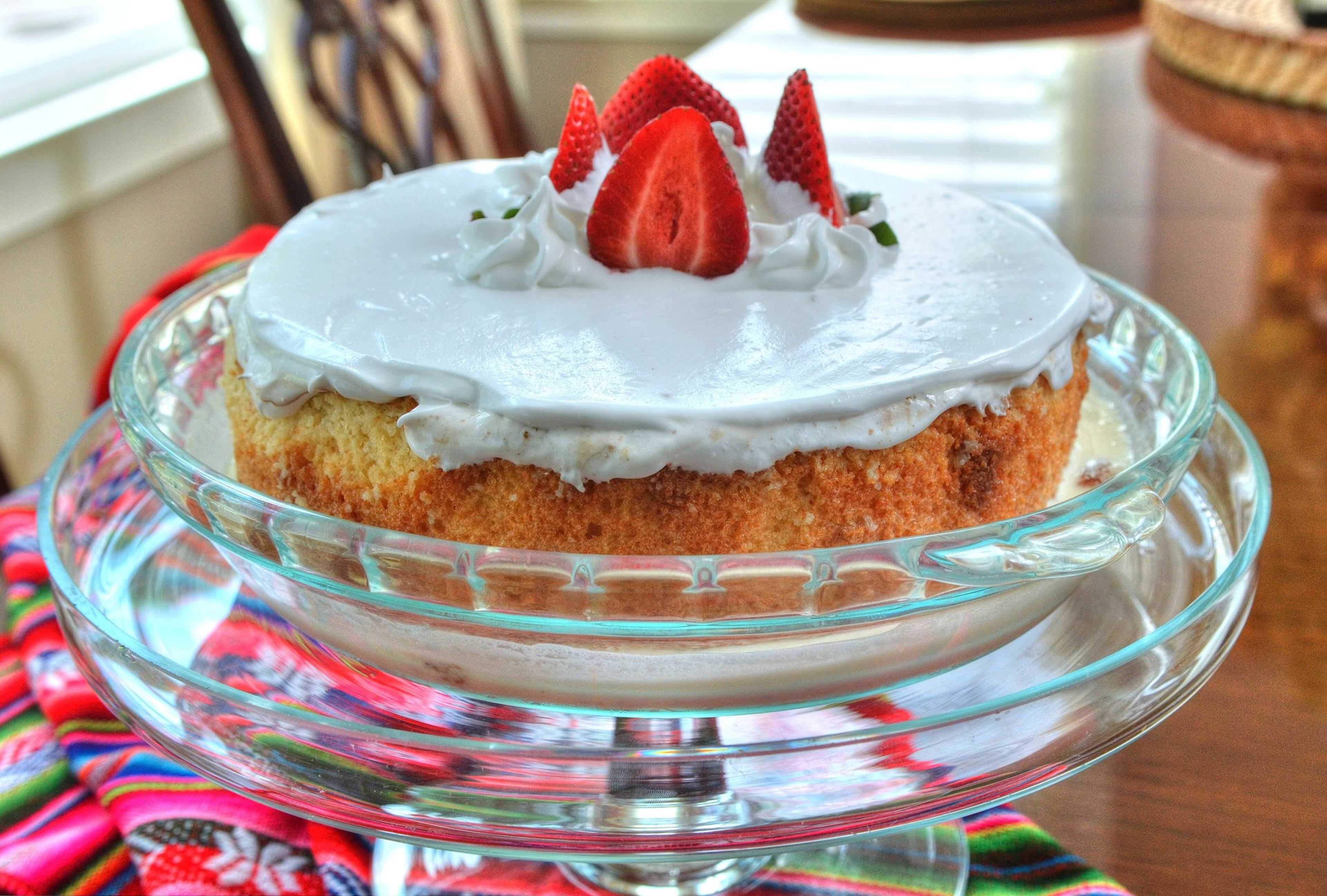 Tres Leches Cake reminds Lesly Sobel of her mother and the family’s bakery back home in Bolivia. STYLING BY LESLY SOBEL / CONTRIBUTED BY CHRIS HUNT PHOTOGRAPHY