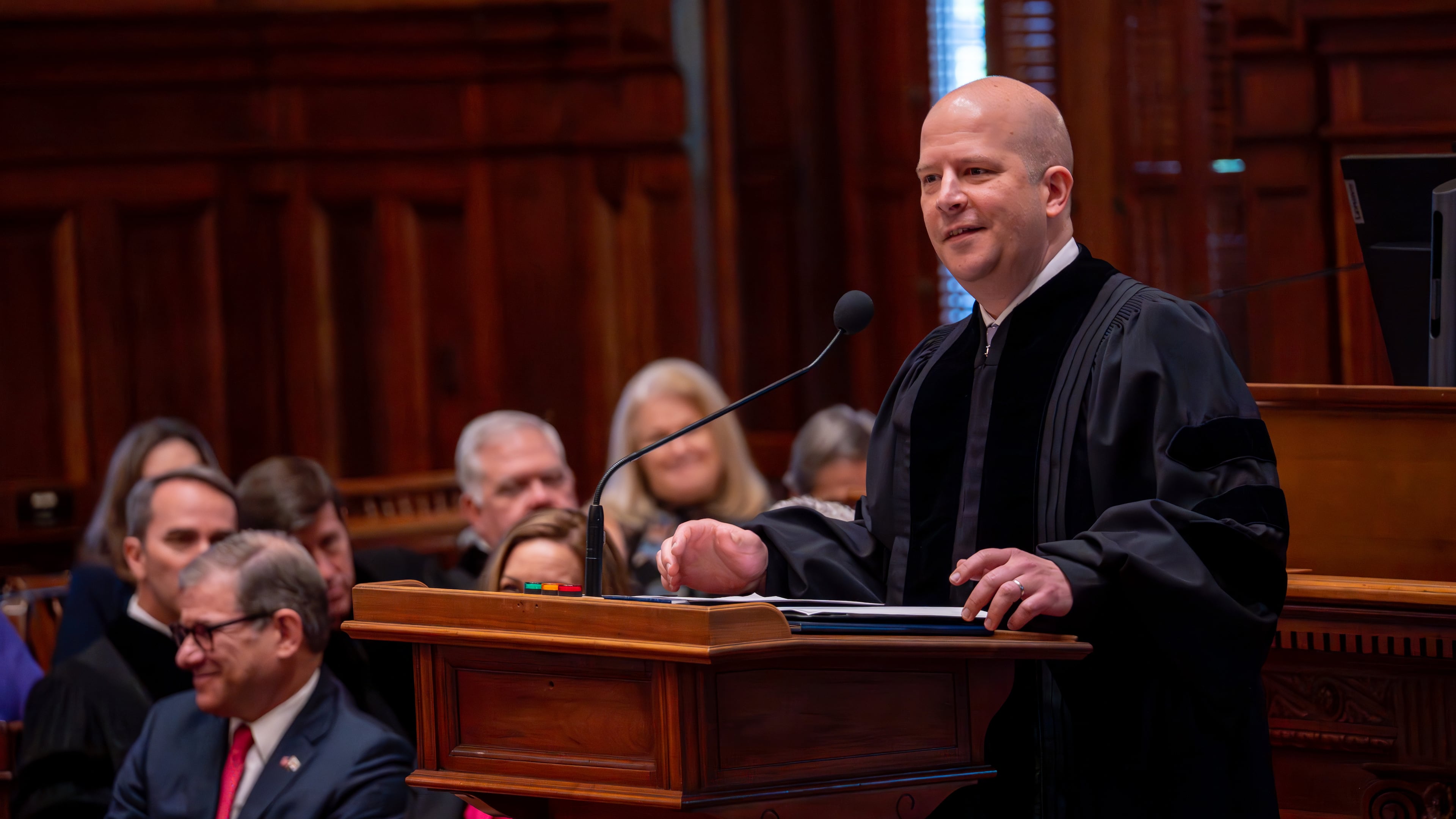 Chief Justice Nels Peterson.