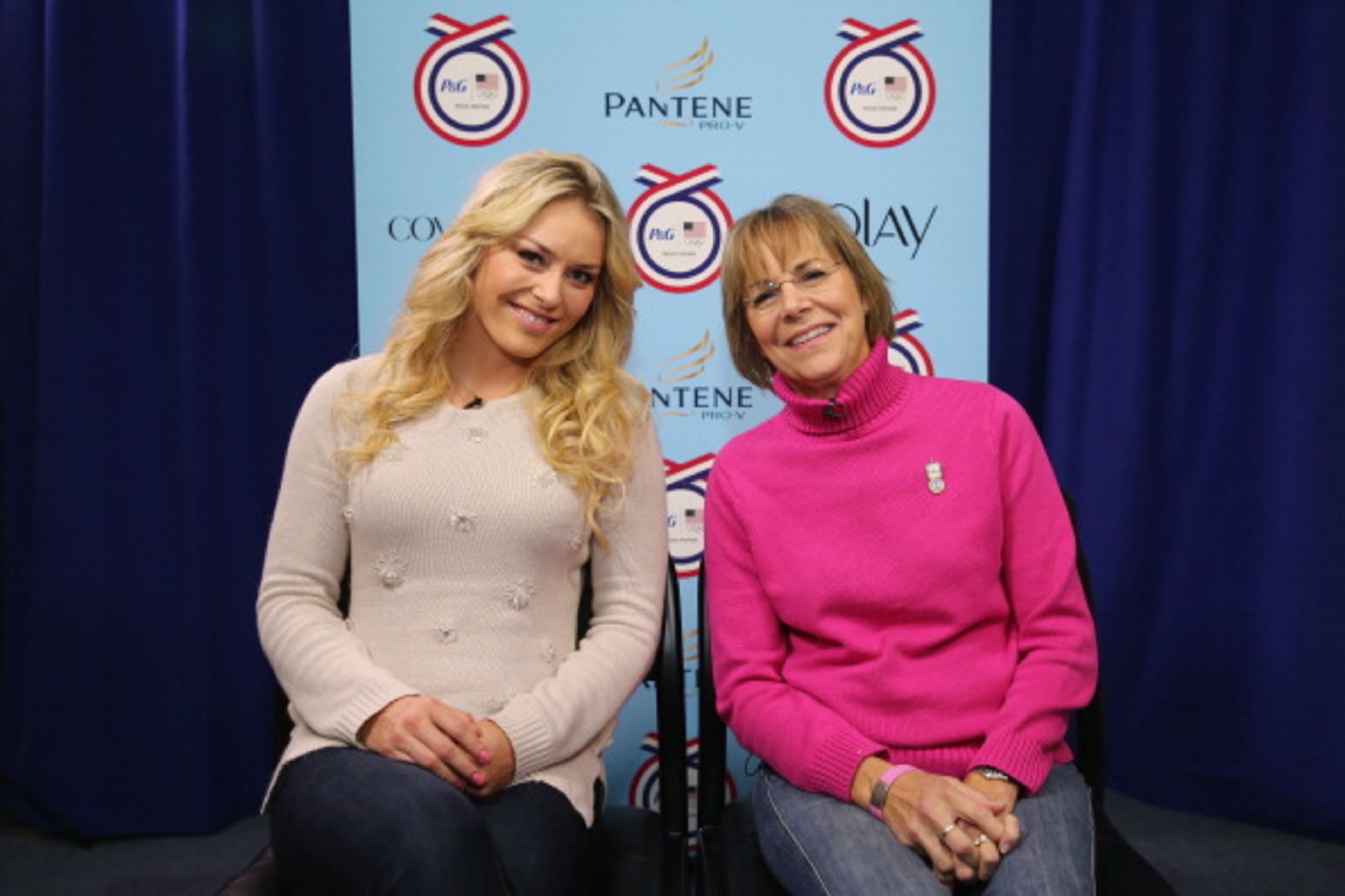 NEW YORK, NY - OCTOBER 28: Lindsey Vonn, US Olympian and her Mom Lindy Lund join P&G to kick-off The 2014 Sochi Olympic Winter Games 'Thank You, Mom' campaign, with a screening of their ÂRaising an Olympian films on October 28, 2013 in New York City. (Photo by Neilson Barnard/Getty Images for P&G Thank You, Mom)