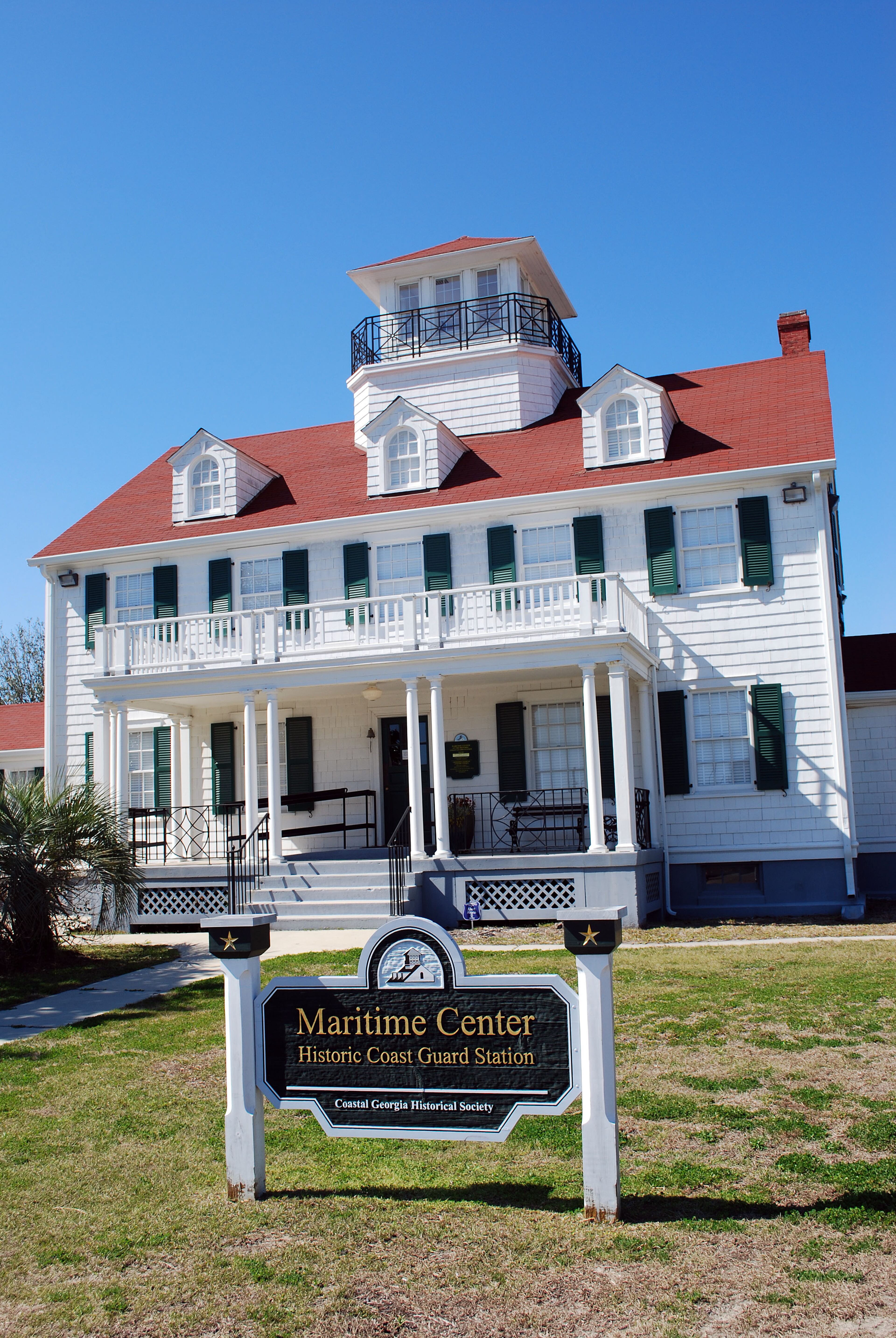 Maritime Center at the Historic Coast Guard Station, St. Simons Island, Georgia. Photo: Lynn Seldon.