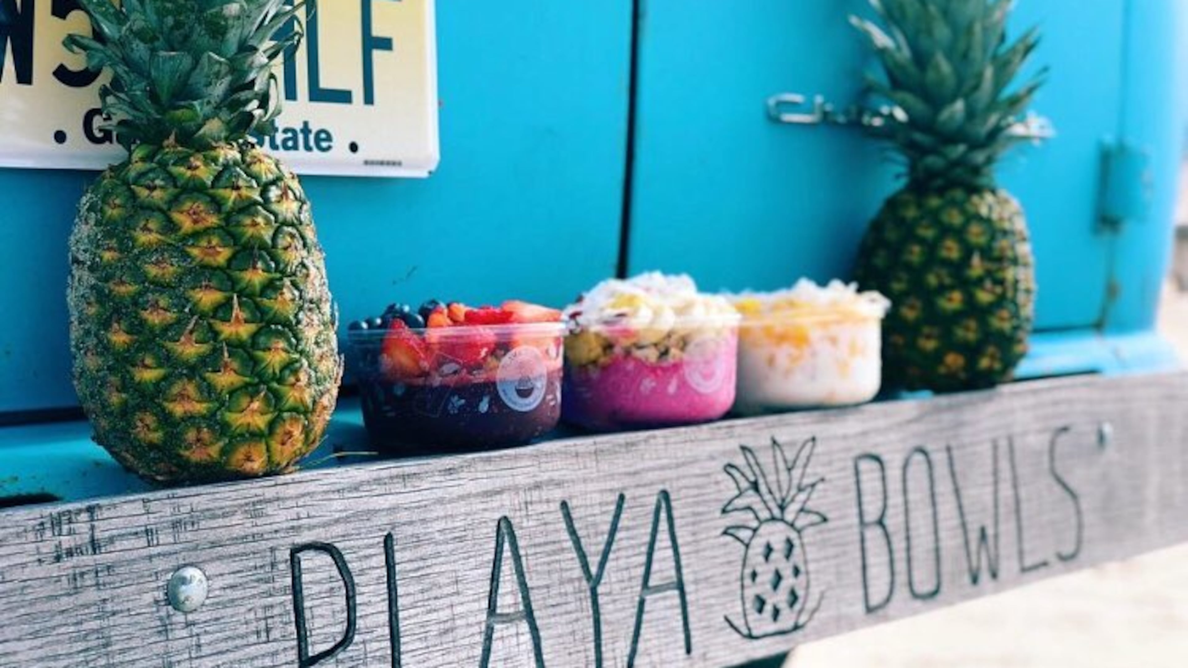 Bowls from Playa Bowls