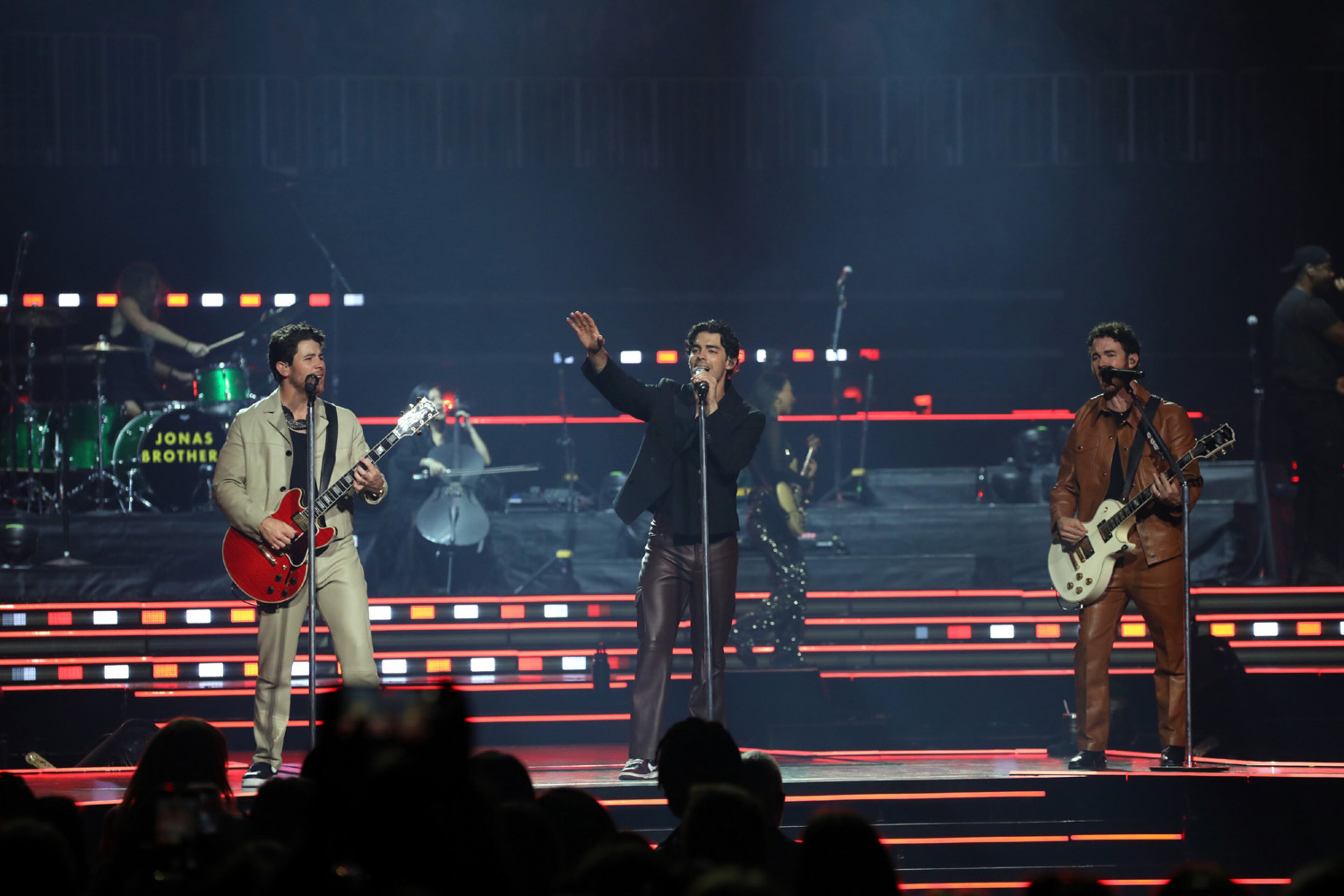 Jonas Brothers brought their sold out The Tour to State Farm Arena on Sunday, October 1, 2023, with Lawrence opening the show.
Robb Cohen for the Atlanta Journal-Constitution