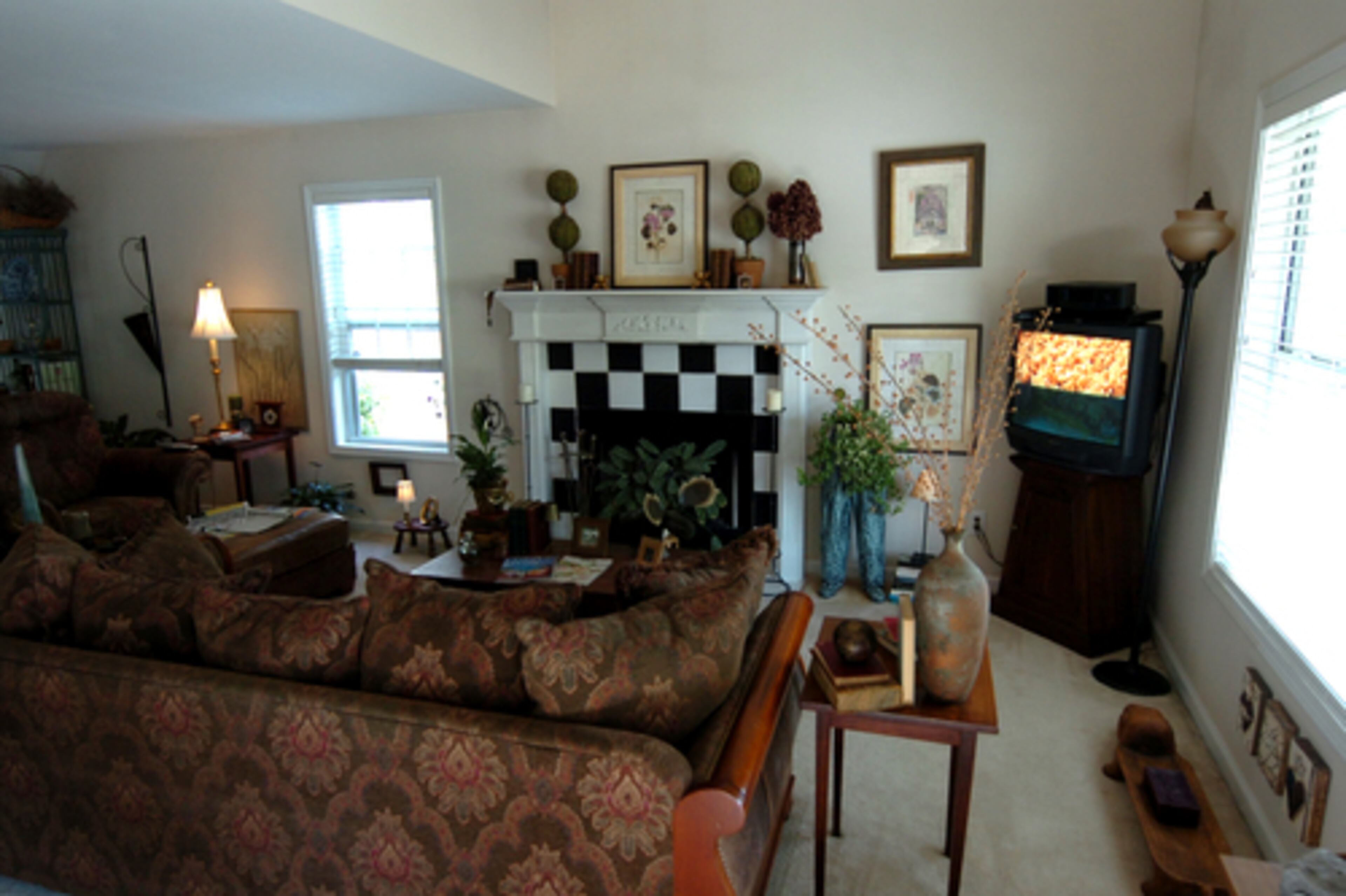 Transforming her Woodstock home into her personal space has been a nine-year venture for Kitty Ingram, who works for an executive search firm.