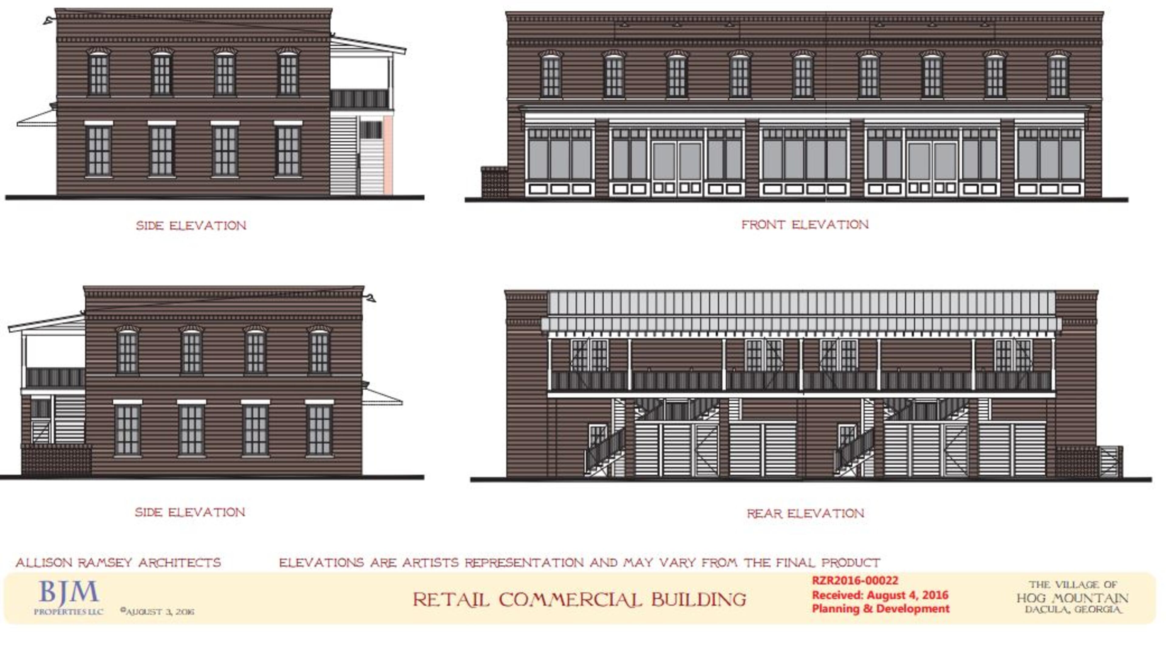 A development proposed near the Dacula intersection of Jim Moore Road and Hamilton Mill Parkway would bring houses, townhomes, retail, a church and a private school.
