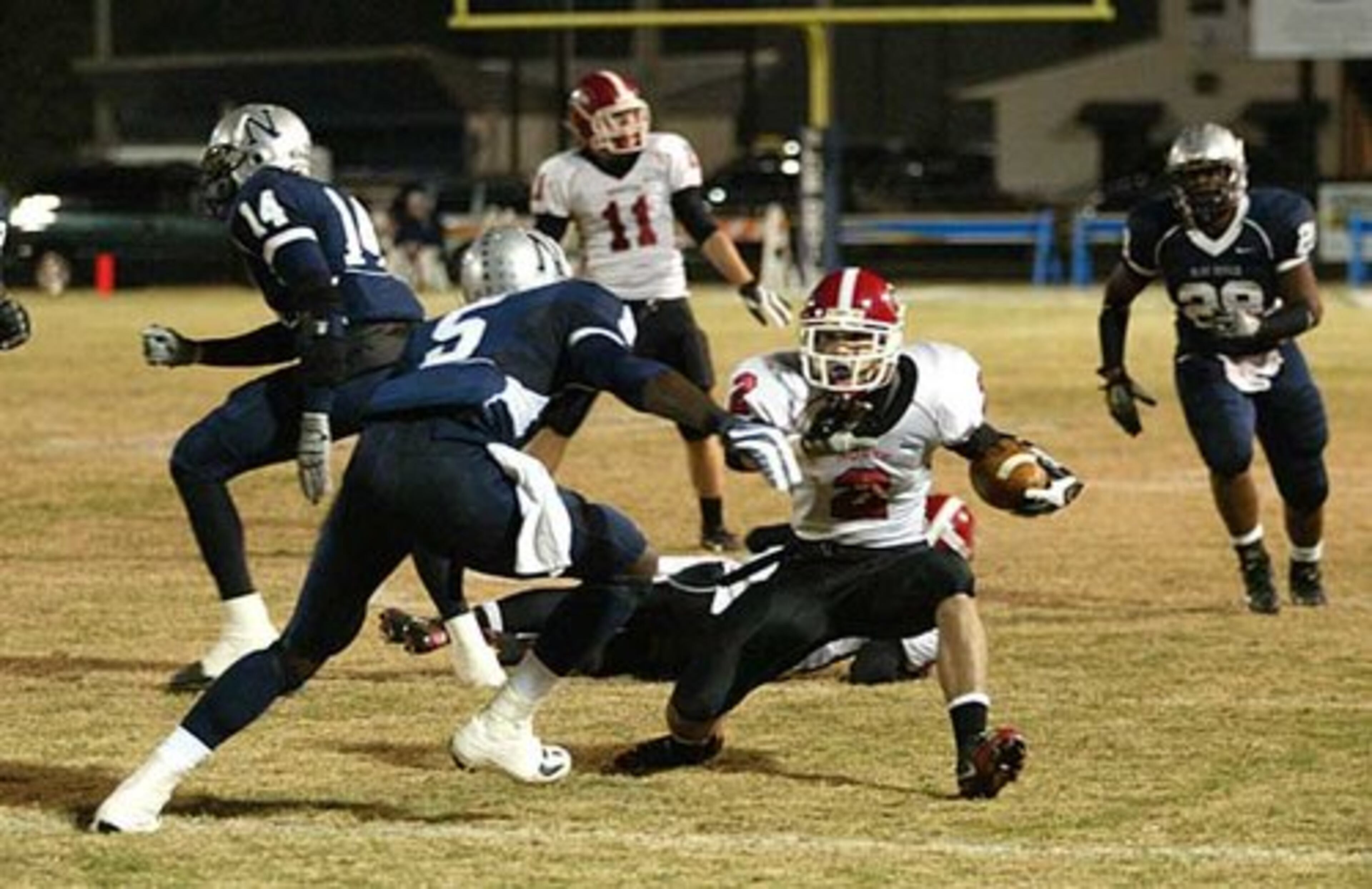 Aminu told detectives that Kent (5, in blue) fired the shot that struck a Norcross woman in the stomach as she unloaded items from her car, according to Gwinnett prosecutor Tom Ludlam.