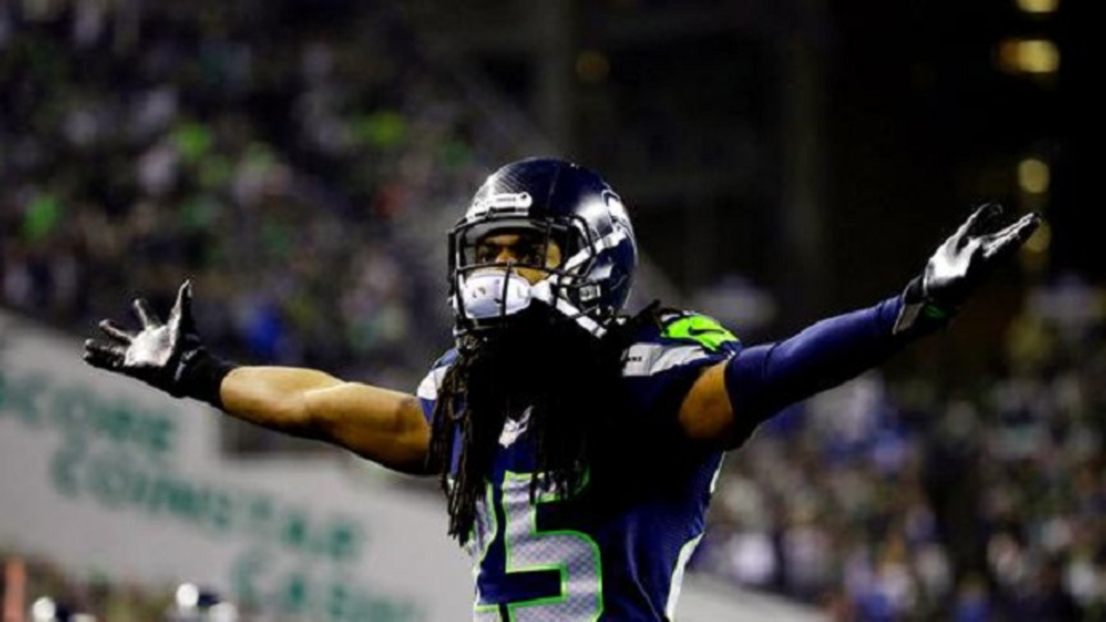 Seattle Seahawks cornerback Richard Sherman.