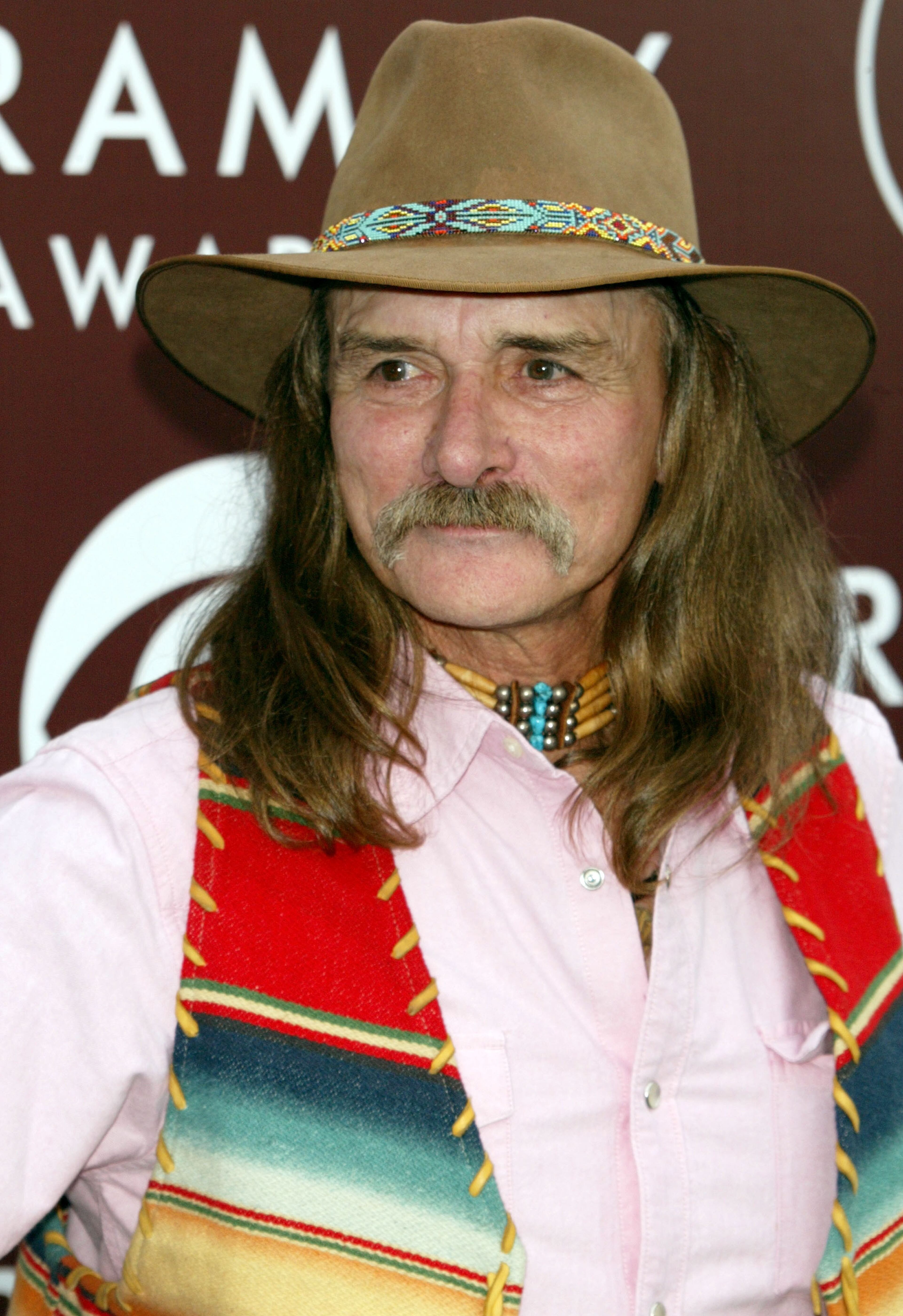 Dickey Betts arrives to the 47th Annual Grammy Awards at the Staples Center on February 13, 2005 in Los Angeles, California. (Photo by Kevin Winter/Getty Images)