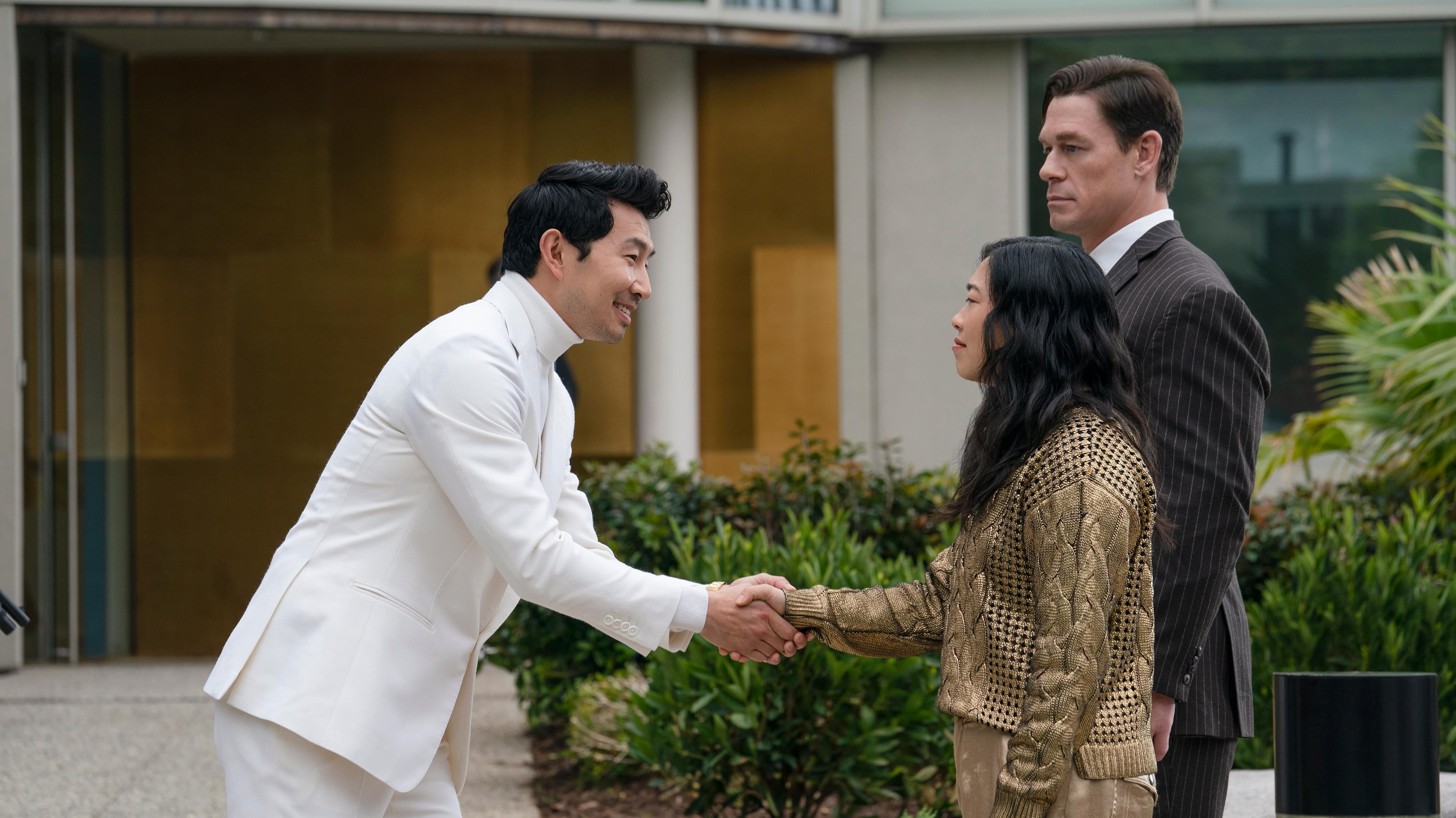 The film "Jackpot!" on Amazon Prime stars Simu Liu, Awkawfina and John Cena. This scene was shot at JAS Worldwide freight forwarding in Sandy Springs. AMAZON PRIME