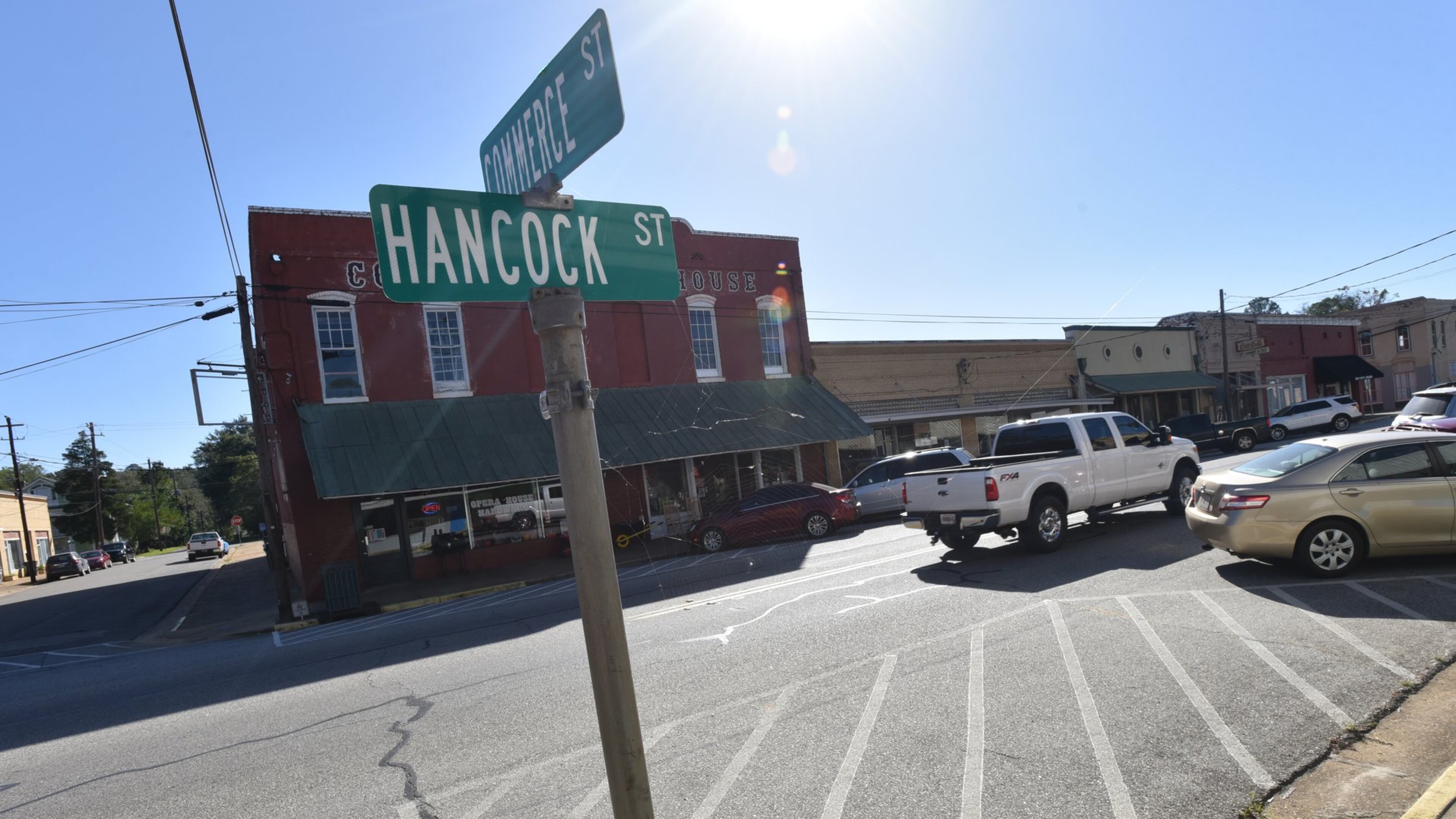Picture shows downtown Fort Gaines on Thursday, October 19, 2017. Personal Journey examines the healthcare crisis in rural Georgia through the lens of New York state native Dr. Karen Kinsell, who runs an urgent care clinic for some of the poorest people in Georgia, in Clay County. Patients are asked to pay what they can, which sometimes is a meal or canned goods. If it weren't for Kinsell, these residents would have to travel to another county to get healthcare. HYOSUB SHIN / HSHIN@AJC.COM