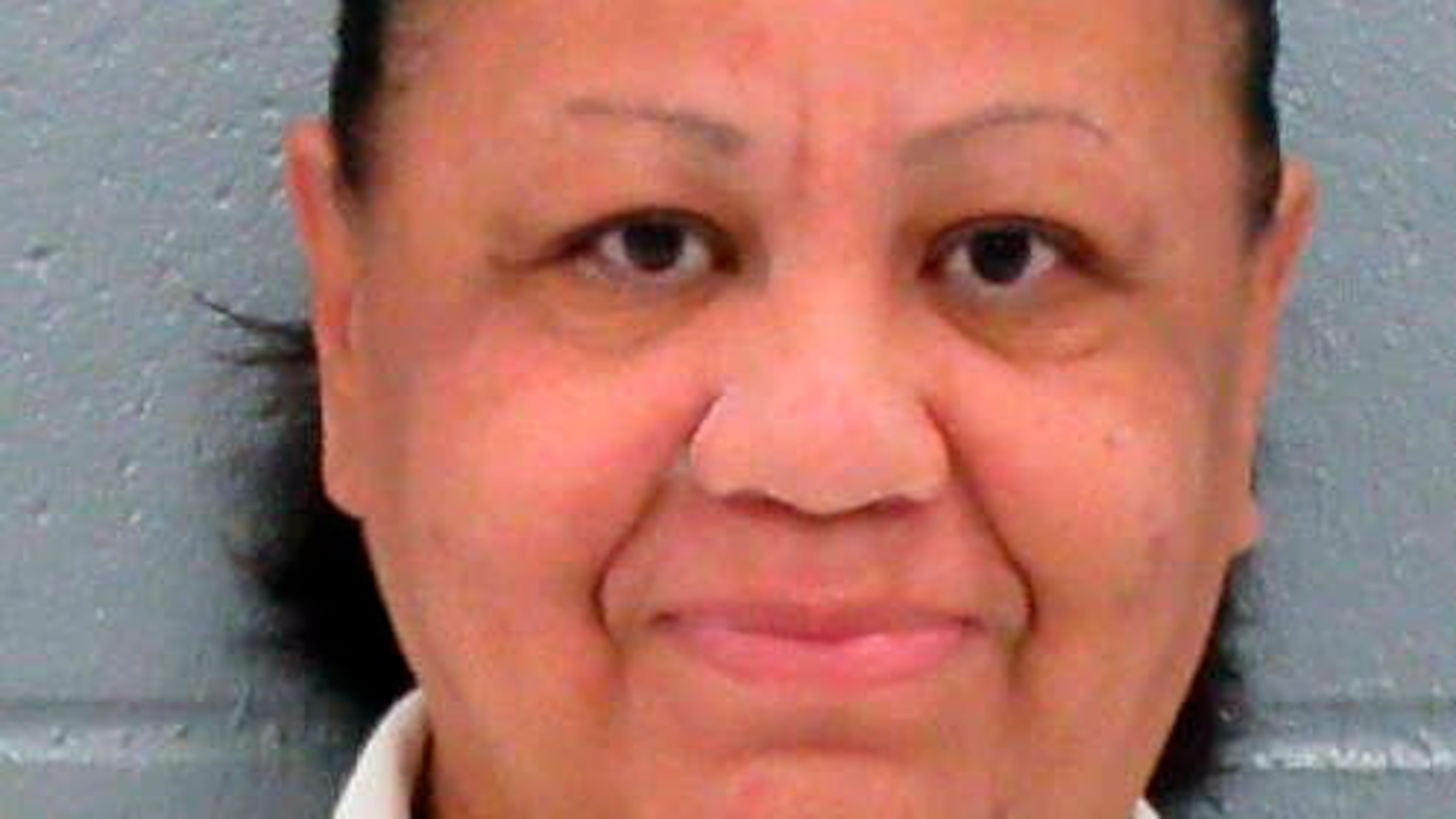 FILE - This undated booking photo provided by the Texas Department of Criminal Justice shows Melissa Lucio. (Texas Department of Criminal Justice via AP, File)