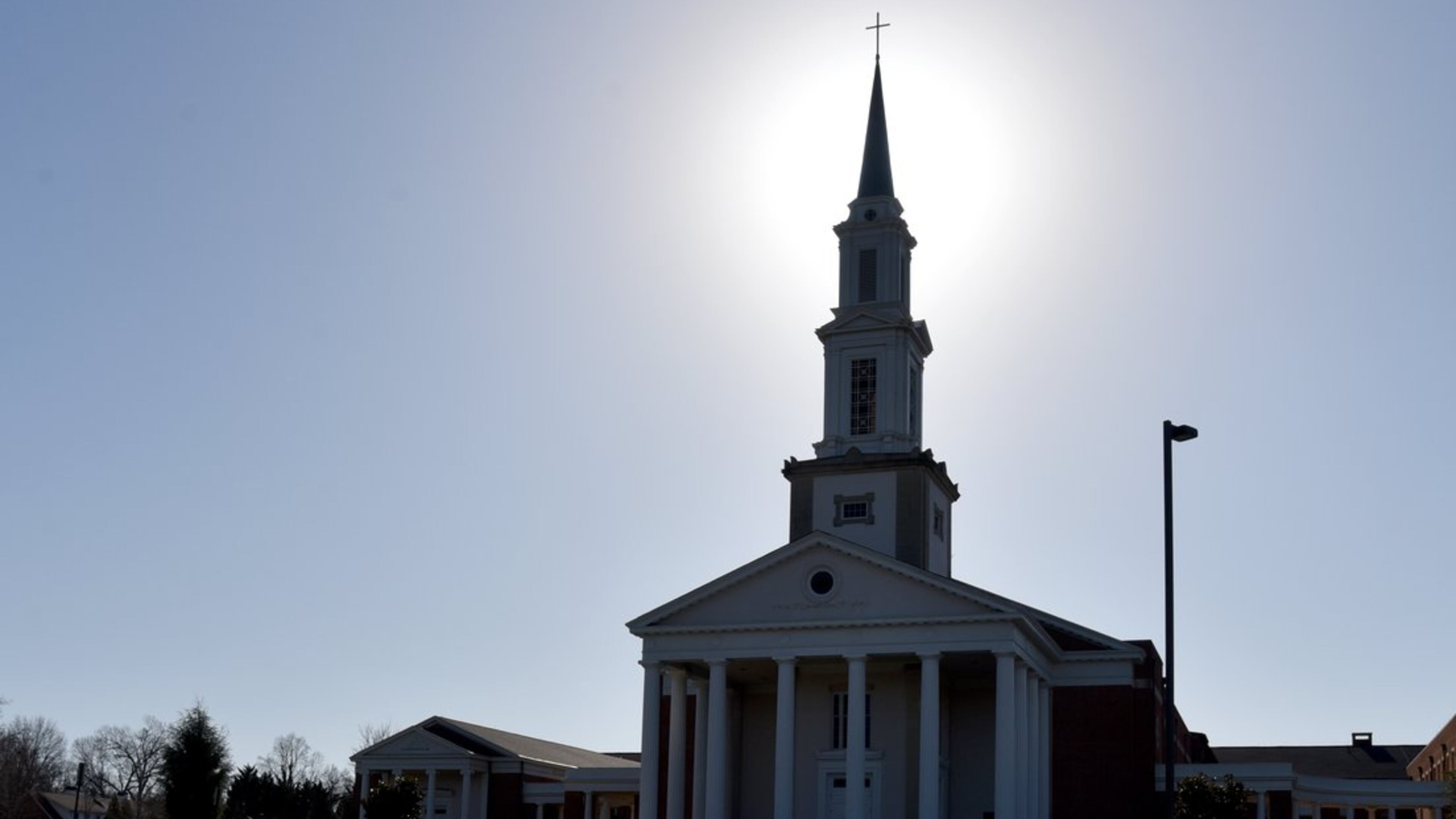 The First Baptist Church in Gainesville. BRANT SANDERLIN/BSANDERLIN@AJC.COM