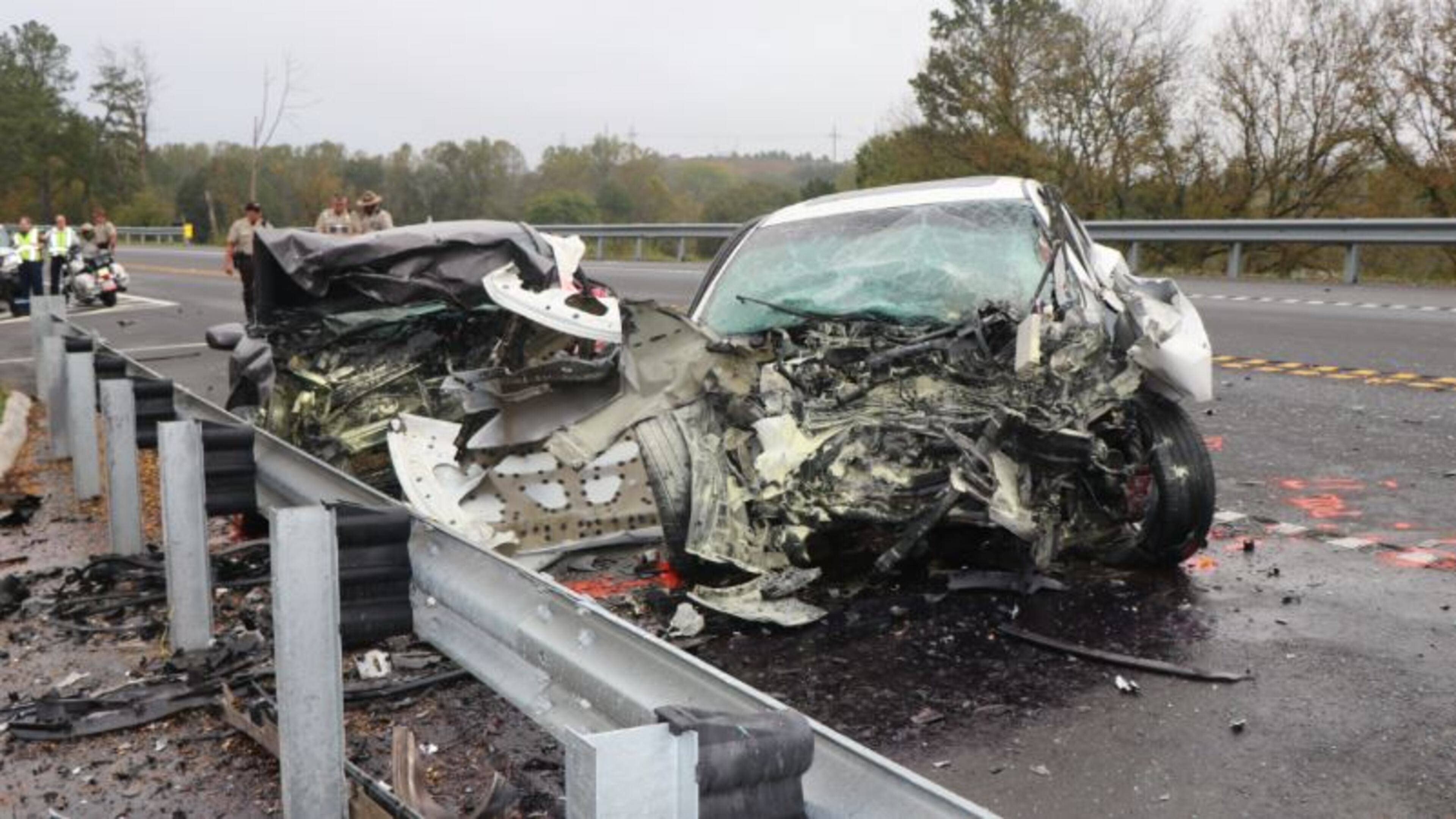 Two drivers were killed in a head-on collision Tuesday in Cherokee County.