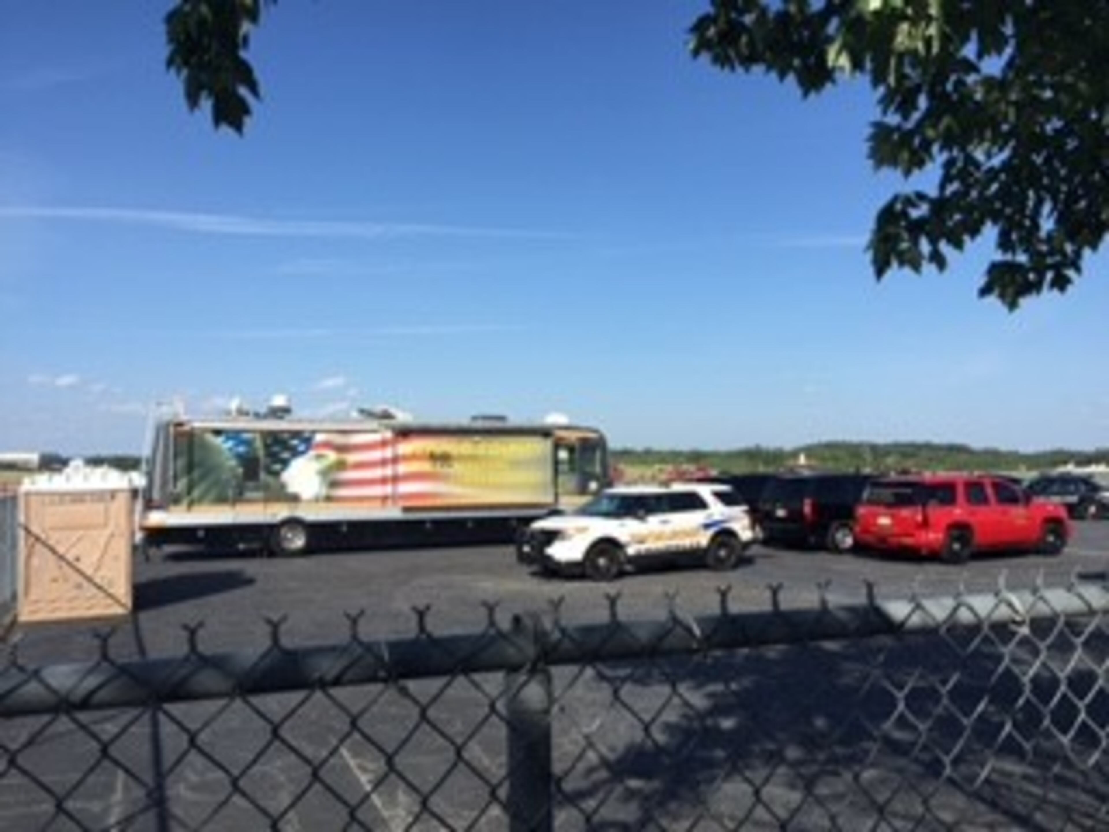 From the scene Saturday, May 14, 2016, after a plane crash during an airshow at Peachtree-DeKalb Airport.