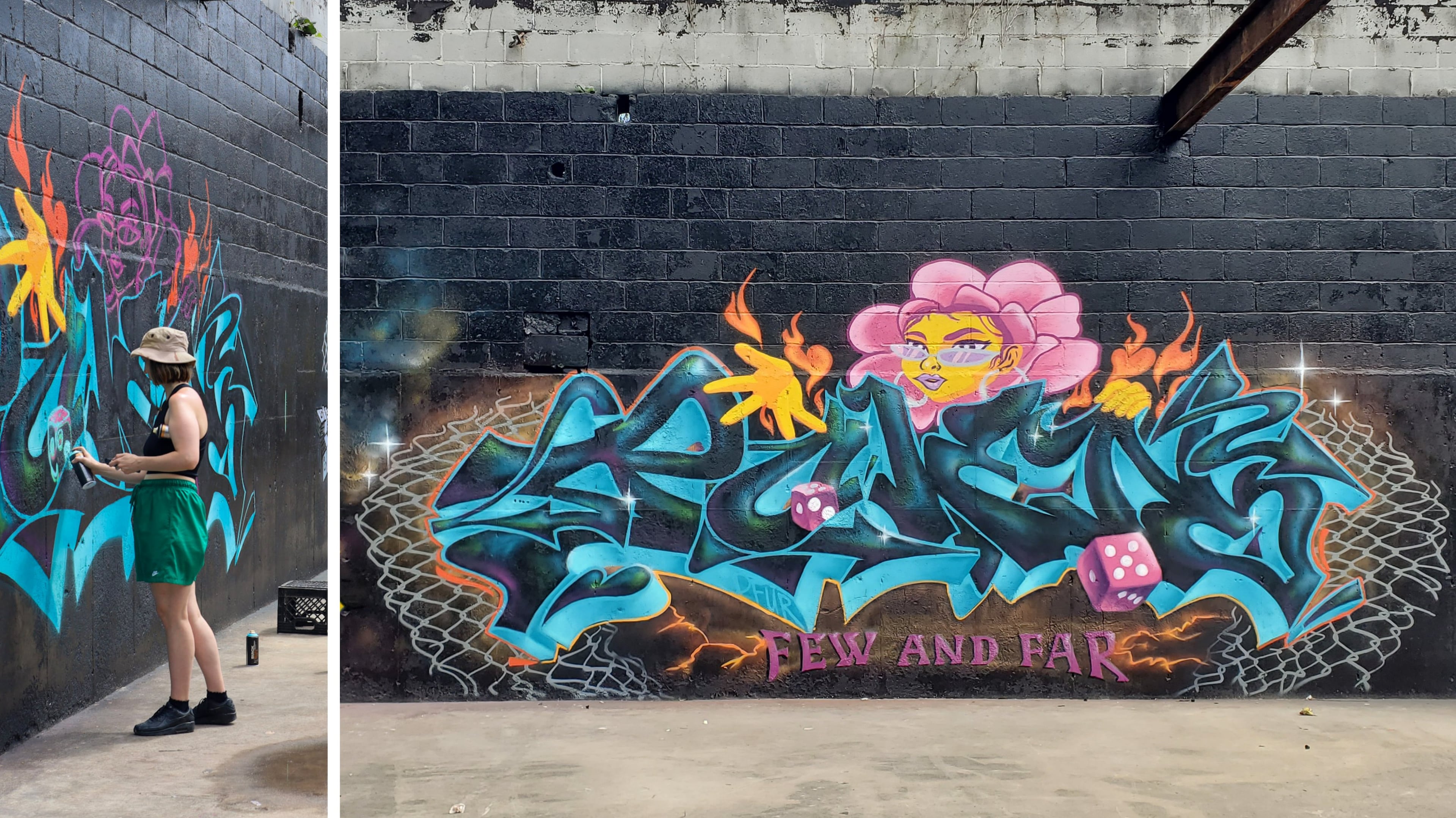 Work by POLEN of Baltimore, Maryland. (Courtesy of Arthur Rudick)