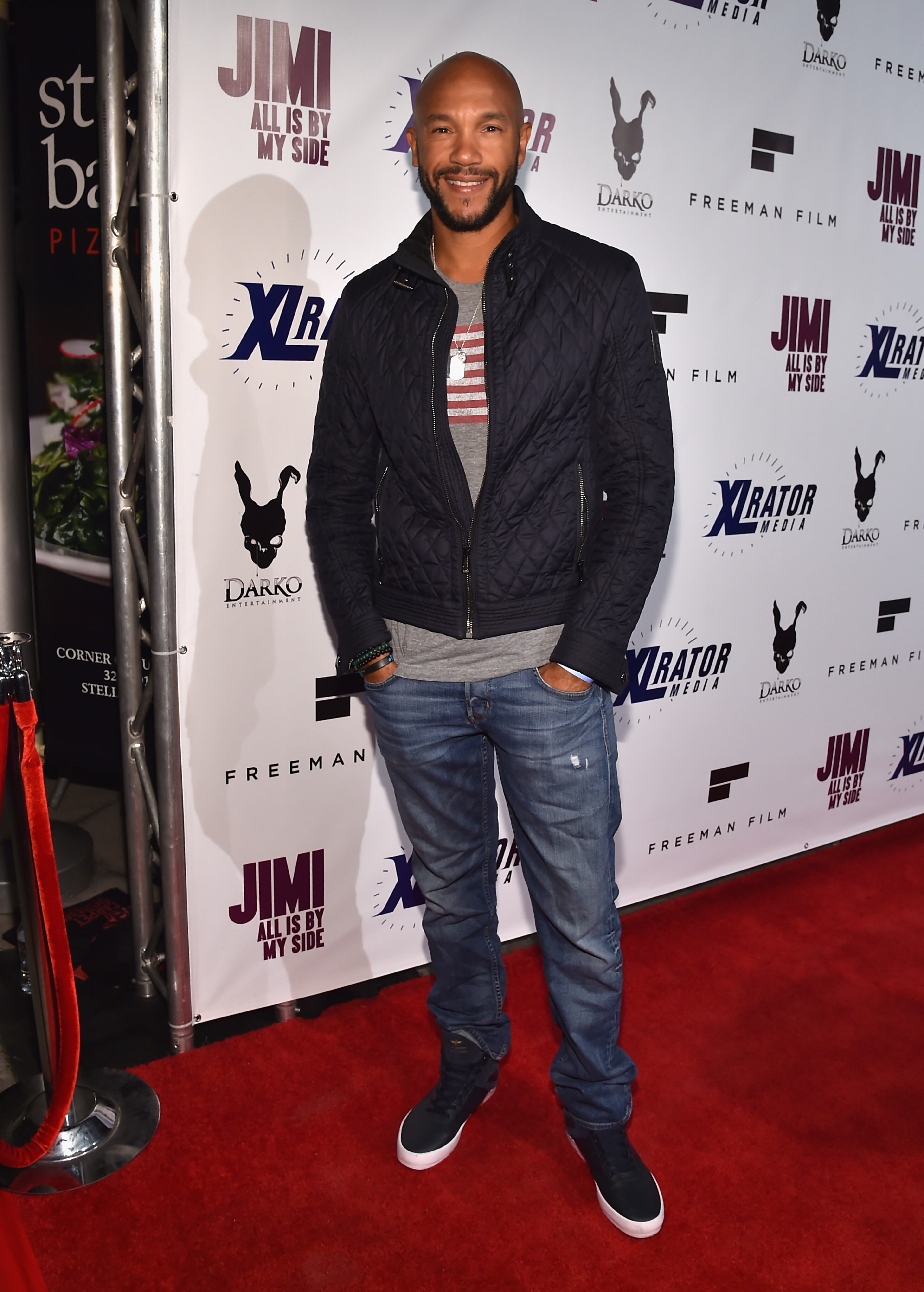 HOLLYWOOD, CA - SEPTEMBER 22: Actor Stephen C. Bishop arrives to the Los Angeles premiere of "Jimi: All Is By My Side" at ArcLight Cinemas on September 22, 2014 in Hollywood, California. (Photo by Alberto E. Rodriguez/Getty Images)