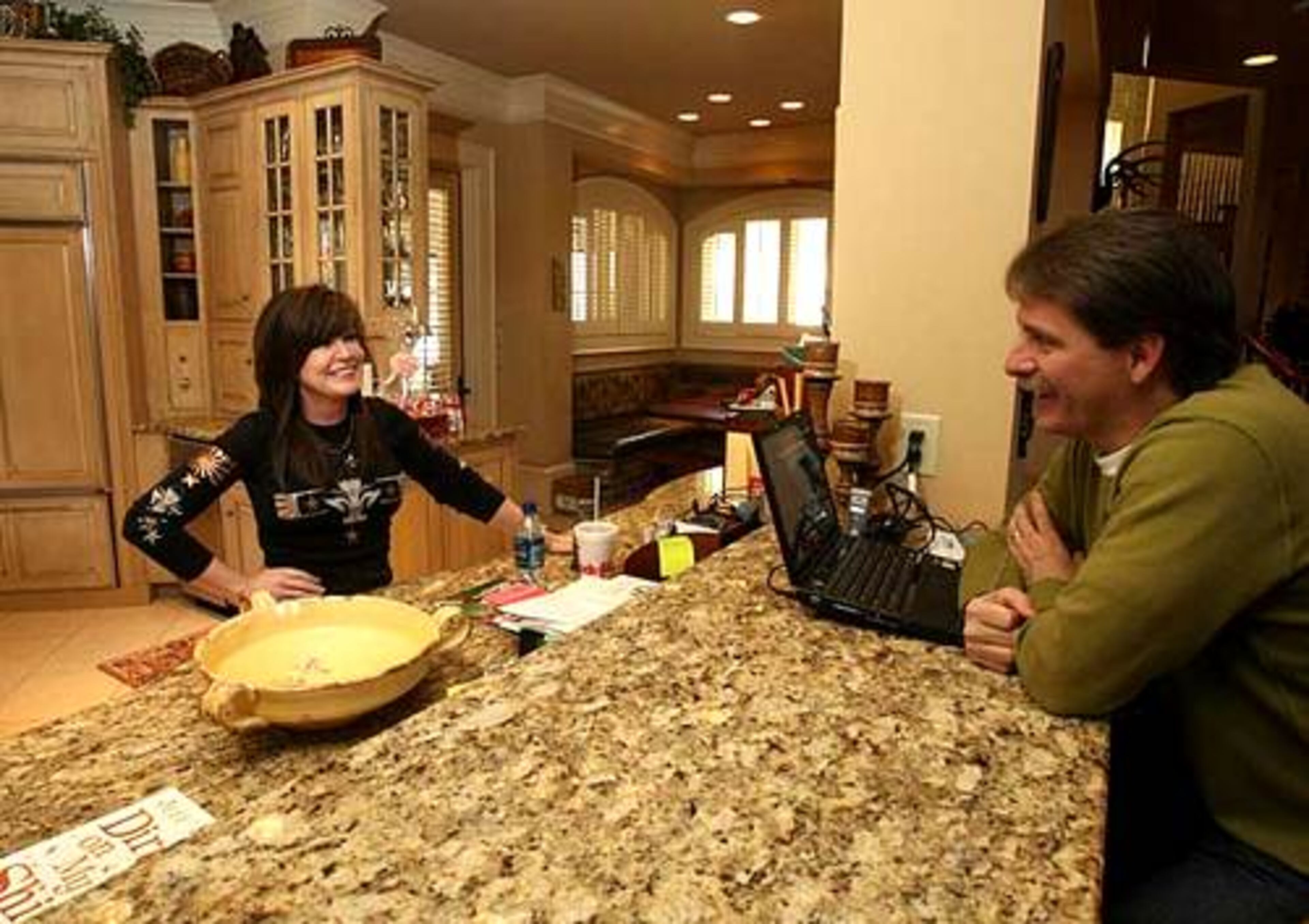 Jeff and Gregg Foxworthy's kitchen is where everything happens. The host of the game show "Are You Smarter Than a Fifth Grader?" on Fox has several projects going. "Dirt on My Shirt" is his 26th book and his first children's book.