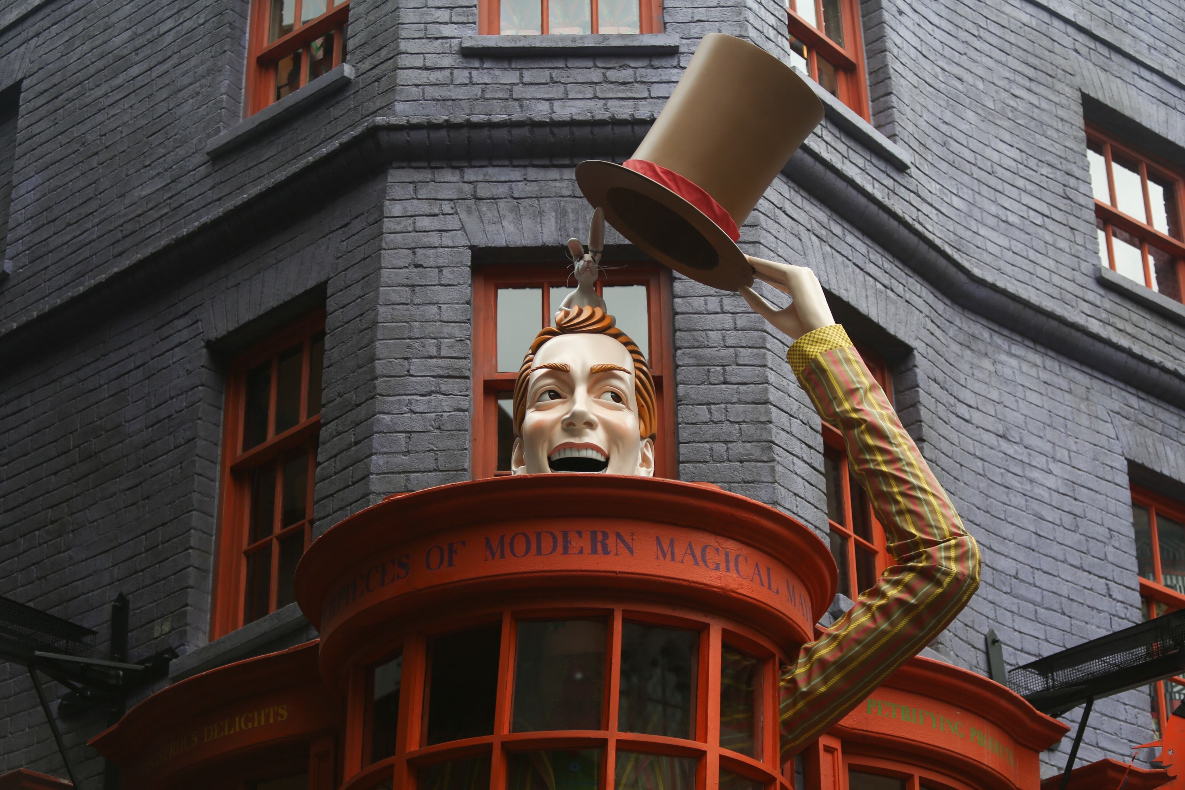 Weasleys' Wizard Wheezes shop in Diagon Alley at the Wizarding World of Harry Potter at Universal Studios on Thursday, June 19, 2014.