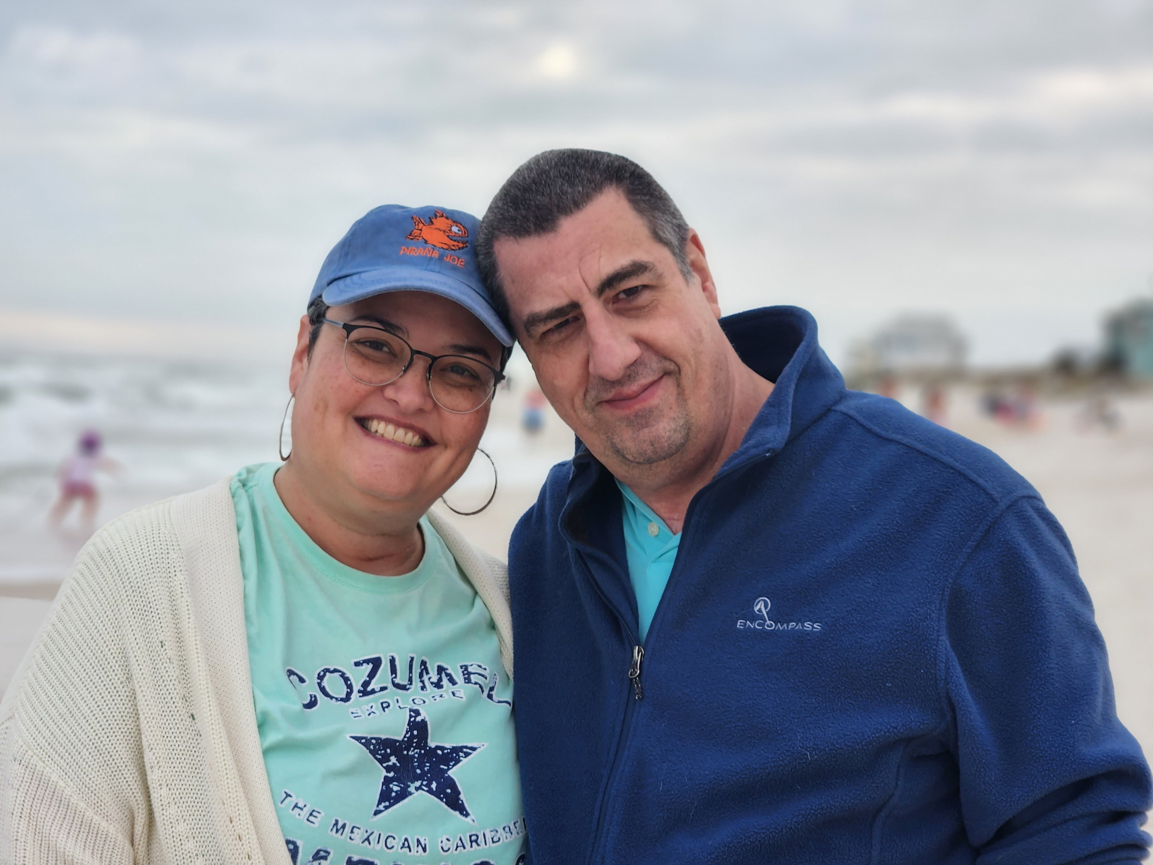 Cobb County residents Paula and Ernesto Schirmer are voting for Keisha Lance Bottoms and U.S. Sen. Jon Ossoff in November. They say the issues leading their votes are immigration and affordability. (Courtesy of Paula Schirmer)