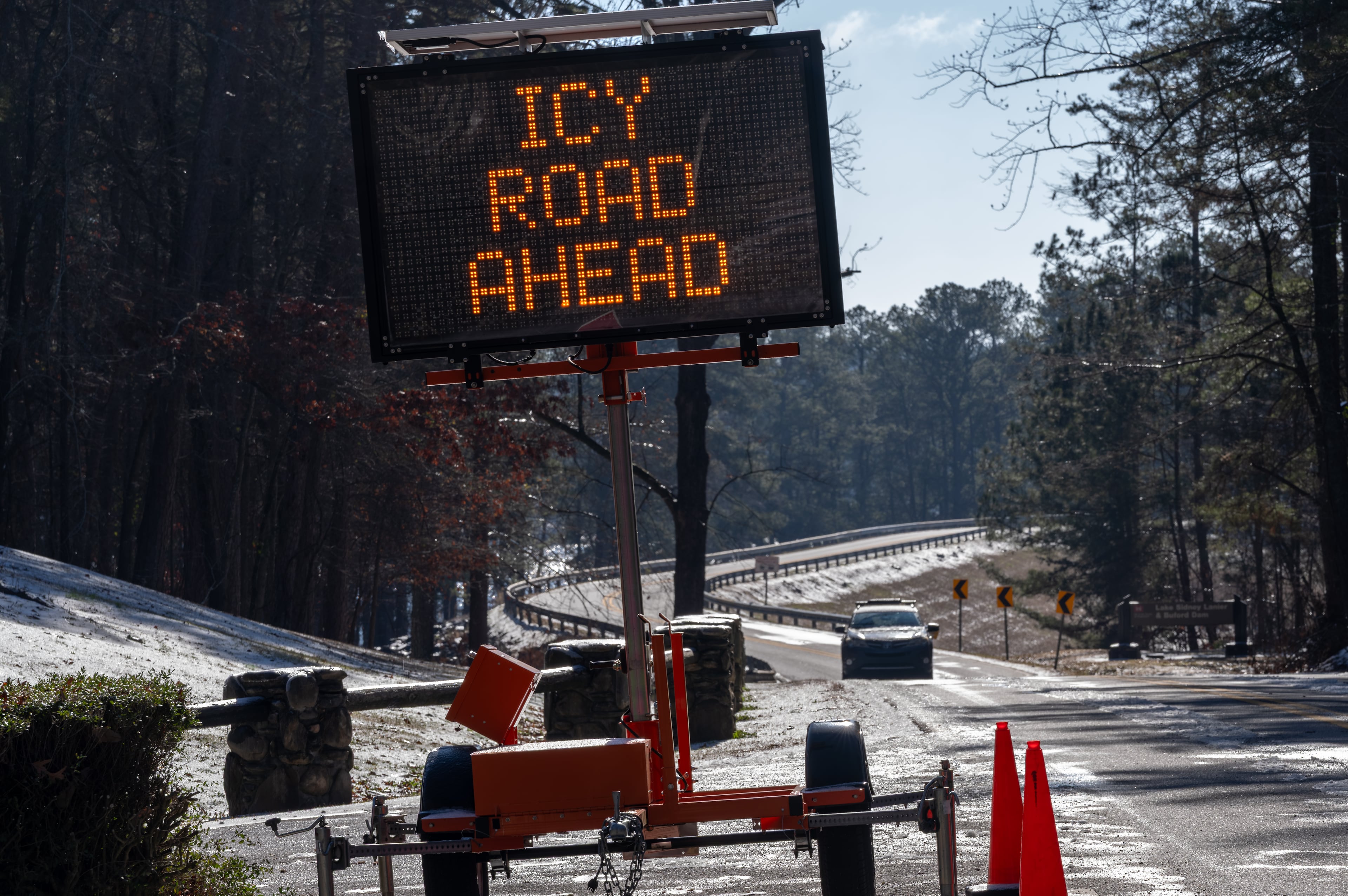 GDOT ice sign
