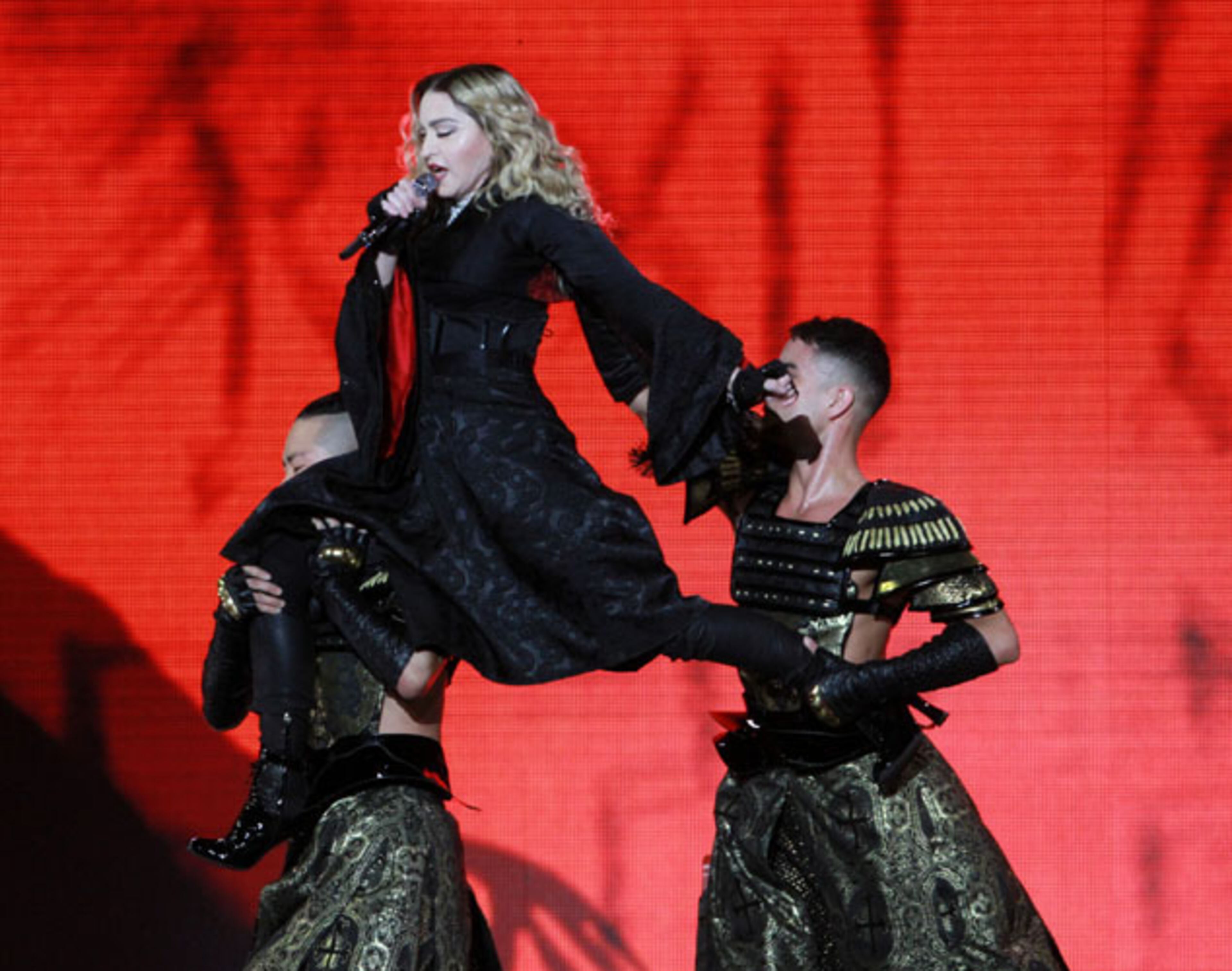 Madonna brought her Rebel Heart Tour to the nearly sold out Philips Arena Wednesday, January 20,2016. Robb D. Cohen /RobbsPhotos.com