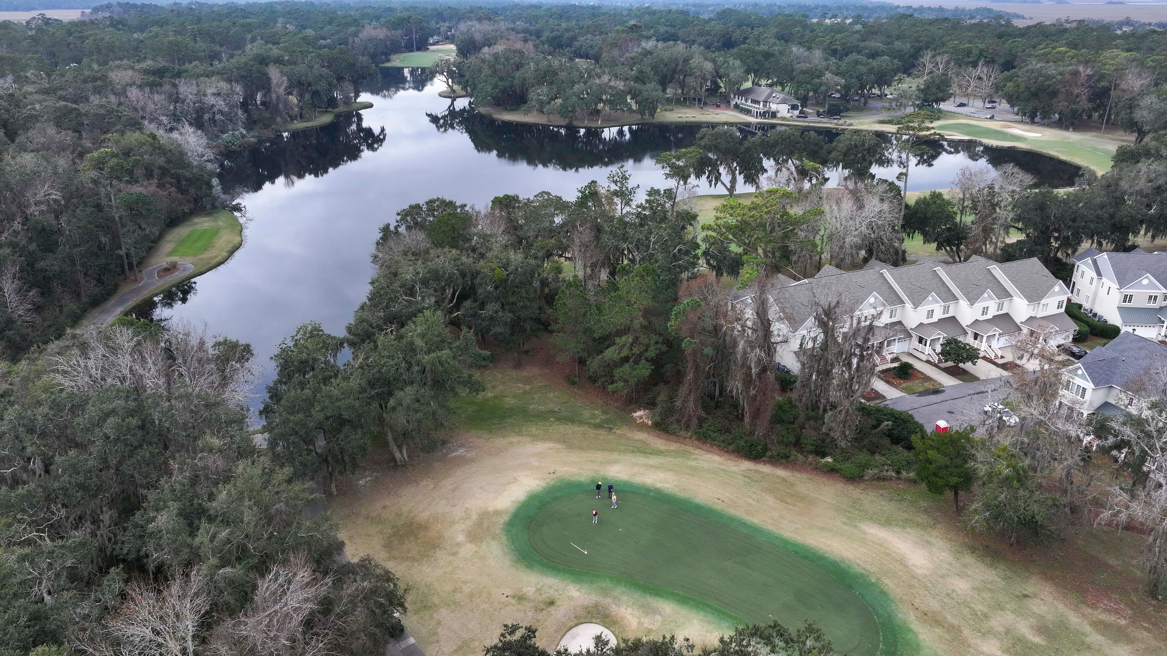 The King and Prince Golf Club is located within a housing community on St. Simons Island's north end. (Miguel Martinez/AJC)