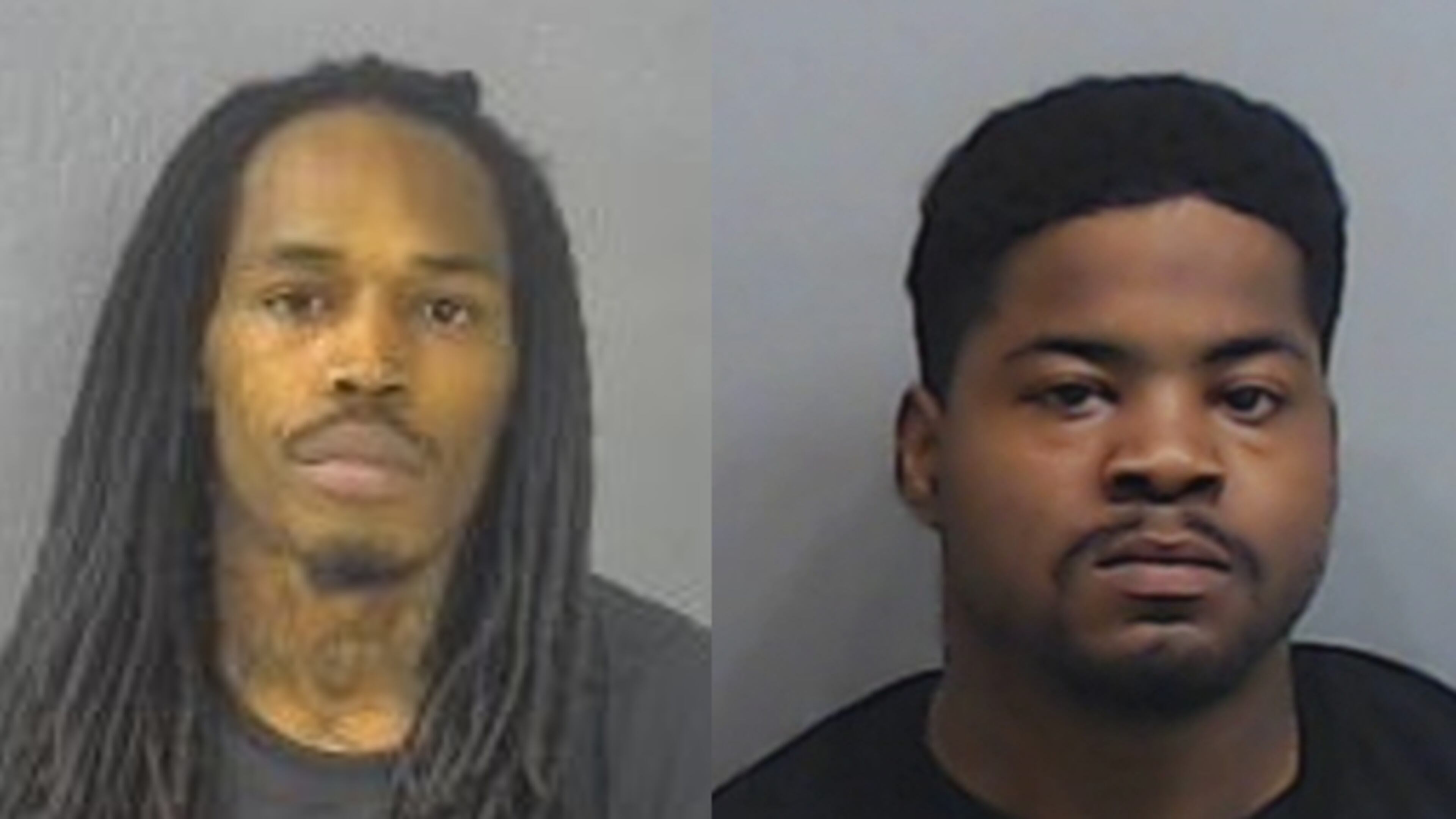 Markeivous Smith (left), Dedric Garrett. The mug shot of Marcius Reed was not available.