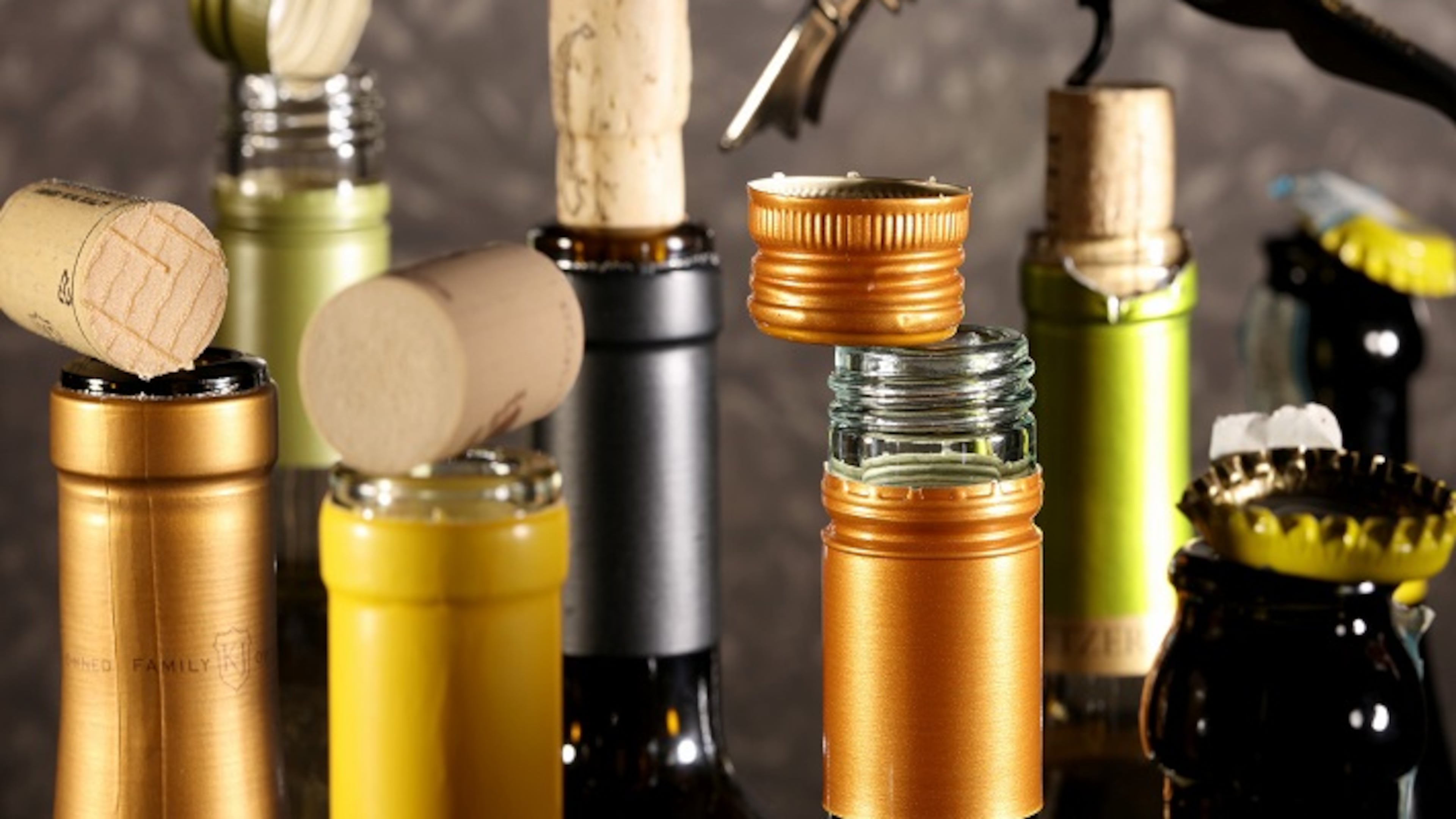 There is no consensus about which kind of bottle closure, cork or synthetic or screw top or crown cap, is best for wine. (Michael Tercha/Chicago Tribune/TNS)