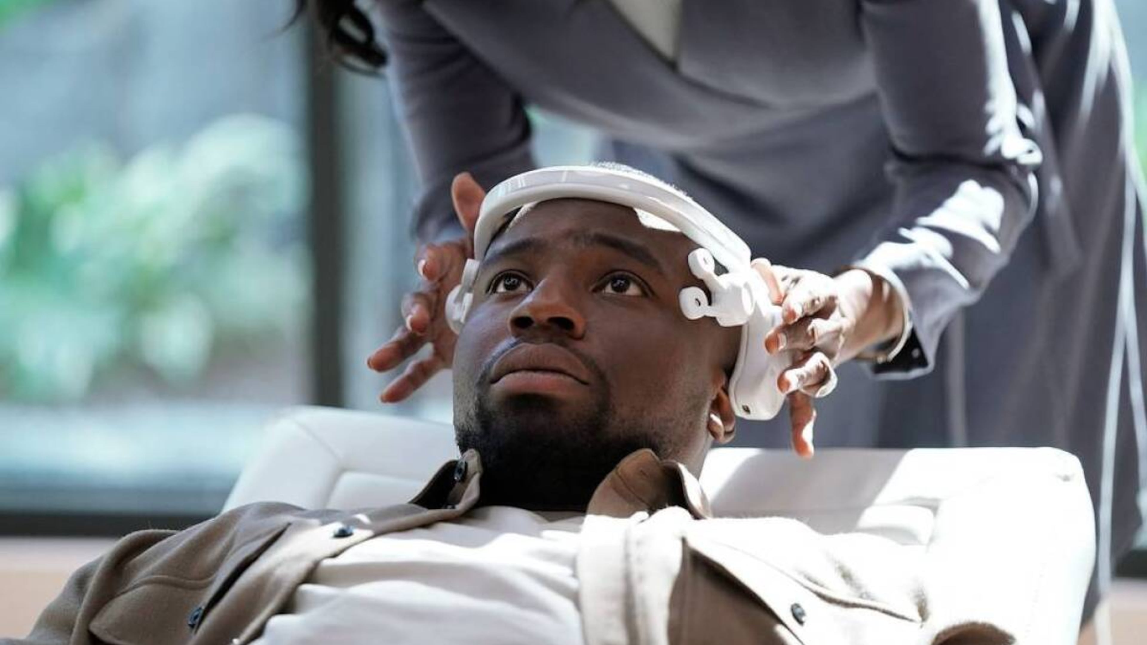 "Demascus" is a new series on Tubi, rescued from AMC, focused on a 33-year-old Black man struggling to figure out who he is by using a special VR-type experience that enables him to try out different versions of himself. (Courtesy of Tubi)