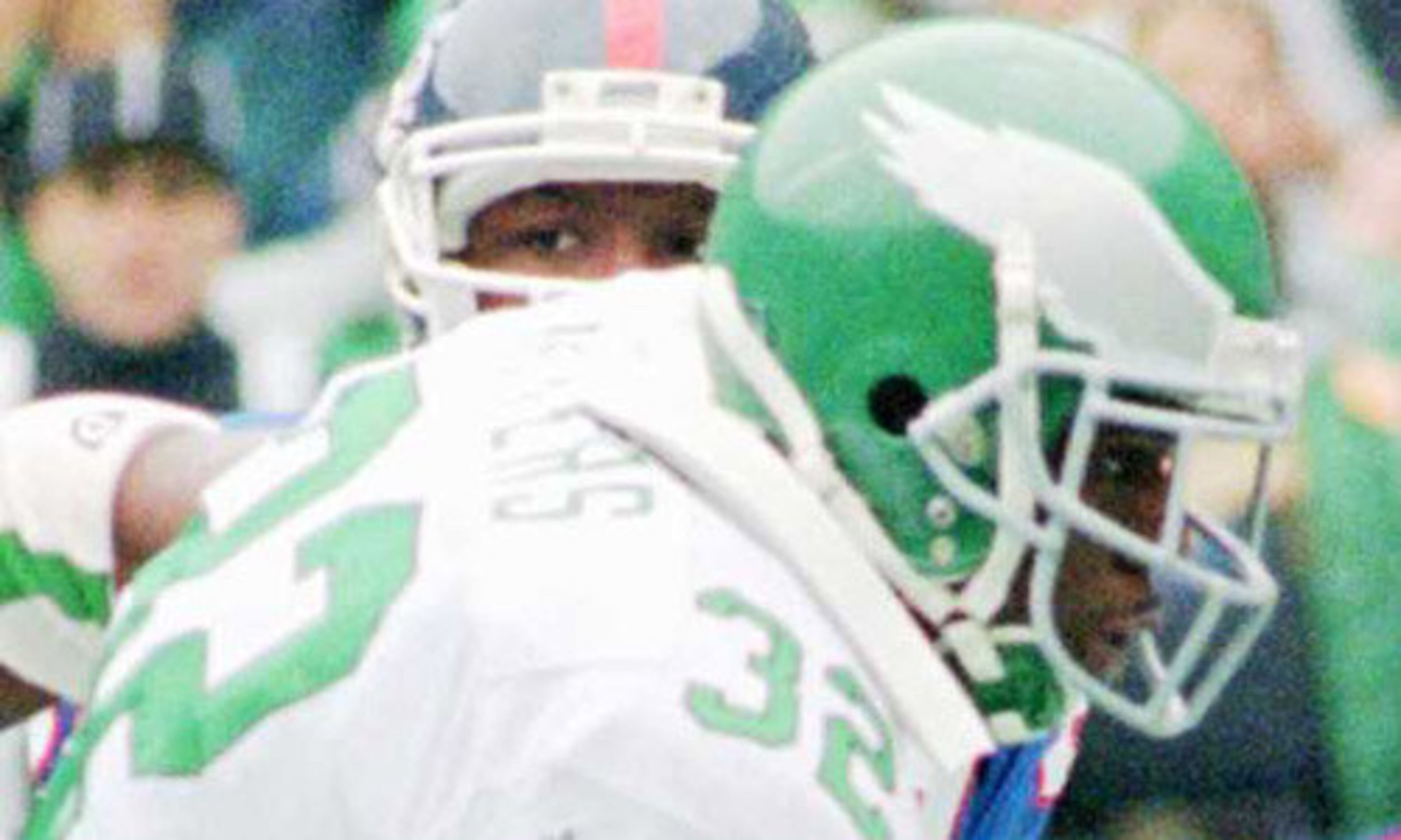 The Philadelphia Eagles have carried a number of looks throughout the years. Longest lasting was the Kelly green helmets with silver wings, which was redrawn in 1996.