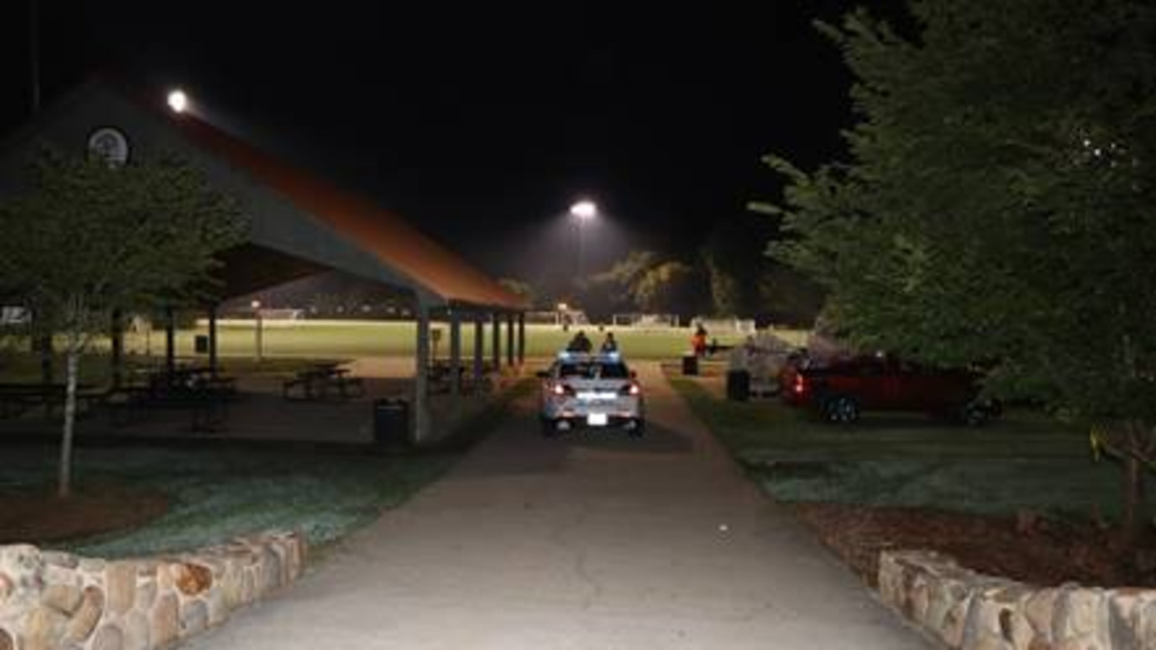 Witnesses told police that both teams took out guns and began shooting at each other.