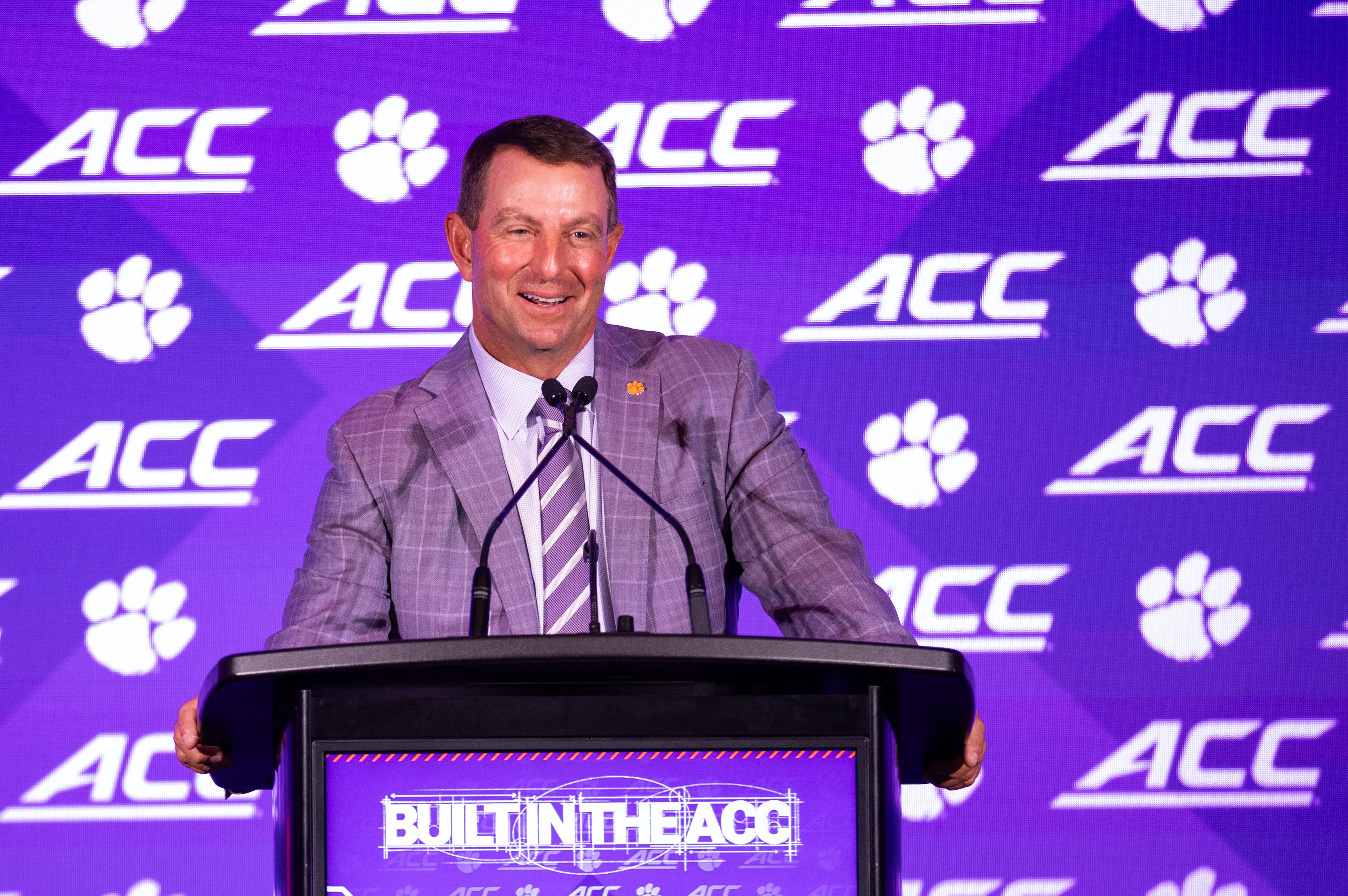 2026 ACC Football Kickoff Jul 16 Dabo Swinney