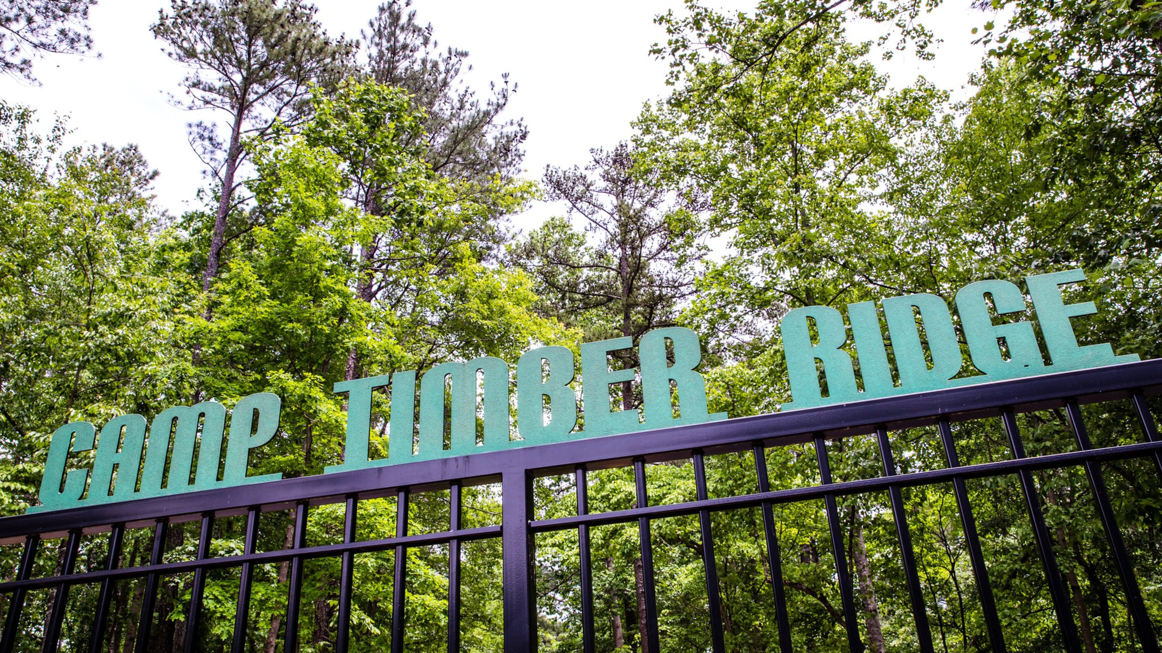 Girl Scouts’ Camp Timber Ridge in Mableton, GA on Tuesday, May 5, 2020, is one of three area Girl Scout sleep away camps that will remain closed this summer. The organization has canceled all 2020 summer camp programs through August 9. (Jenni Girtman / Atlanta Event Photography)